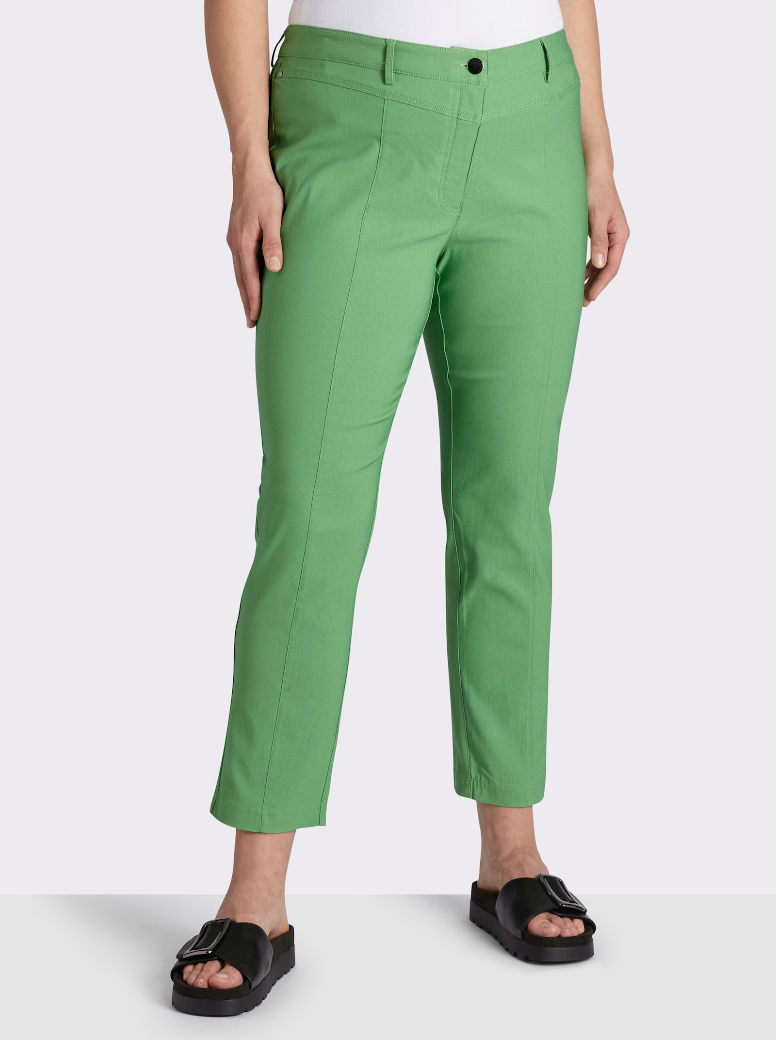 Bengalinhose mit aufgesetzten Gesäßtaschen - apfel