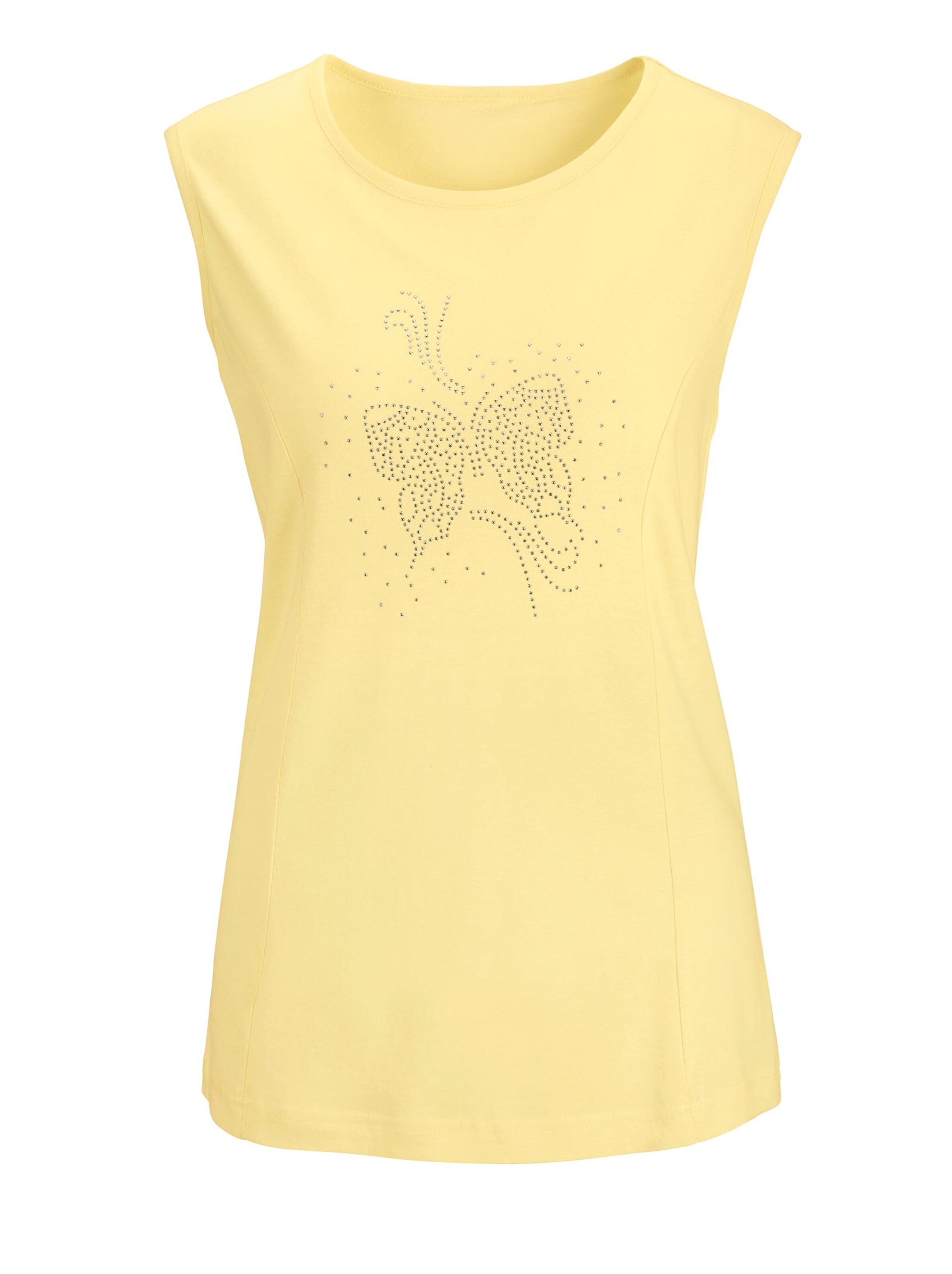 Shirttop - gelb
