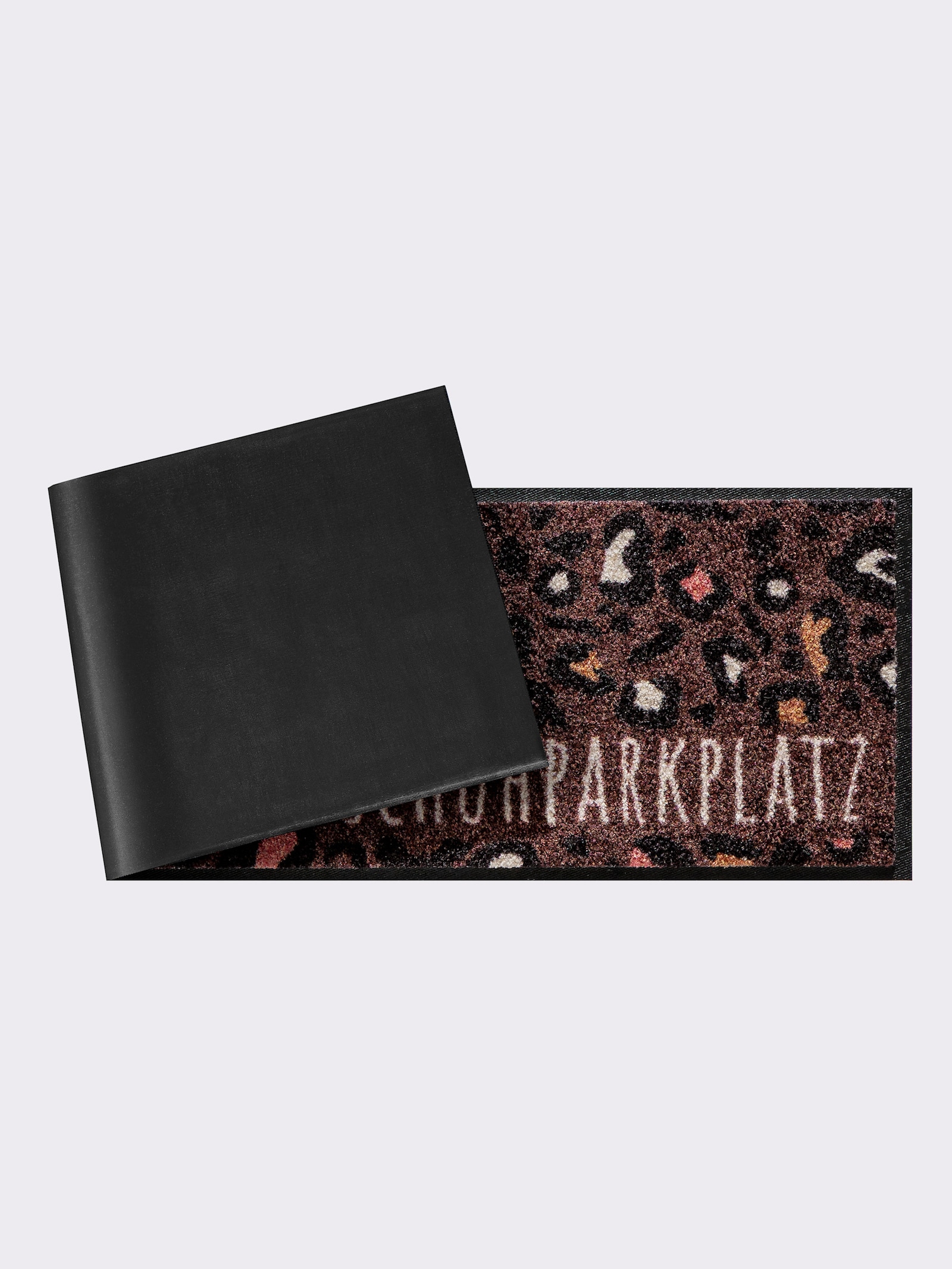 Salonloewe Fußmatte - braun-bedruckt