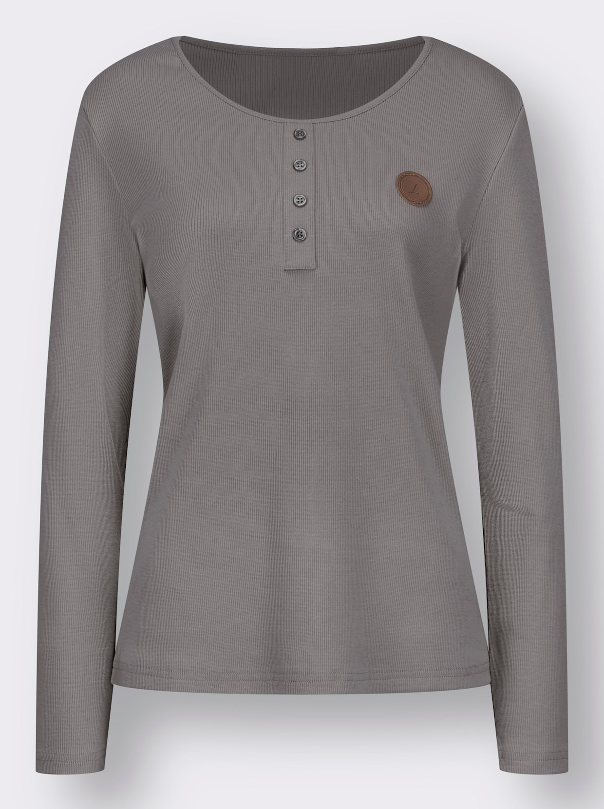 T-shirt à manches longues - gris
