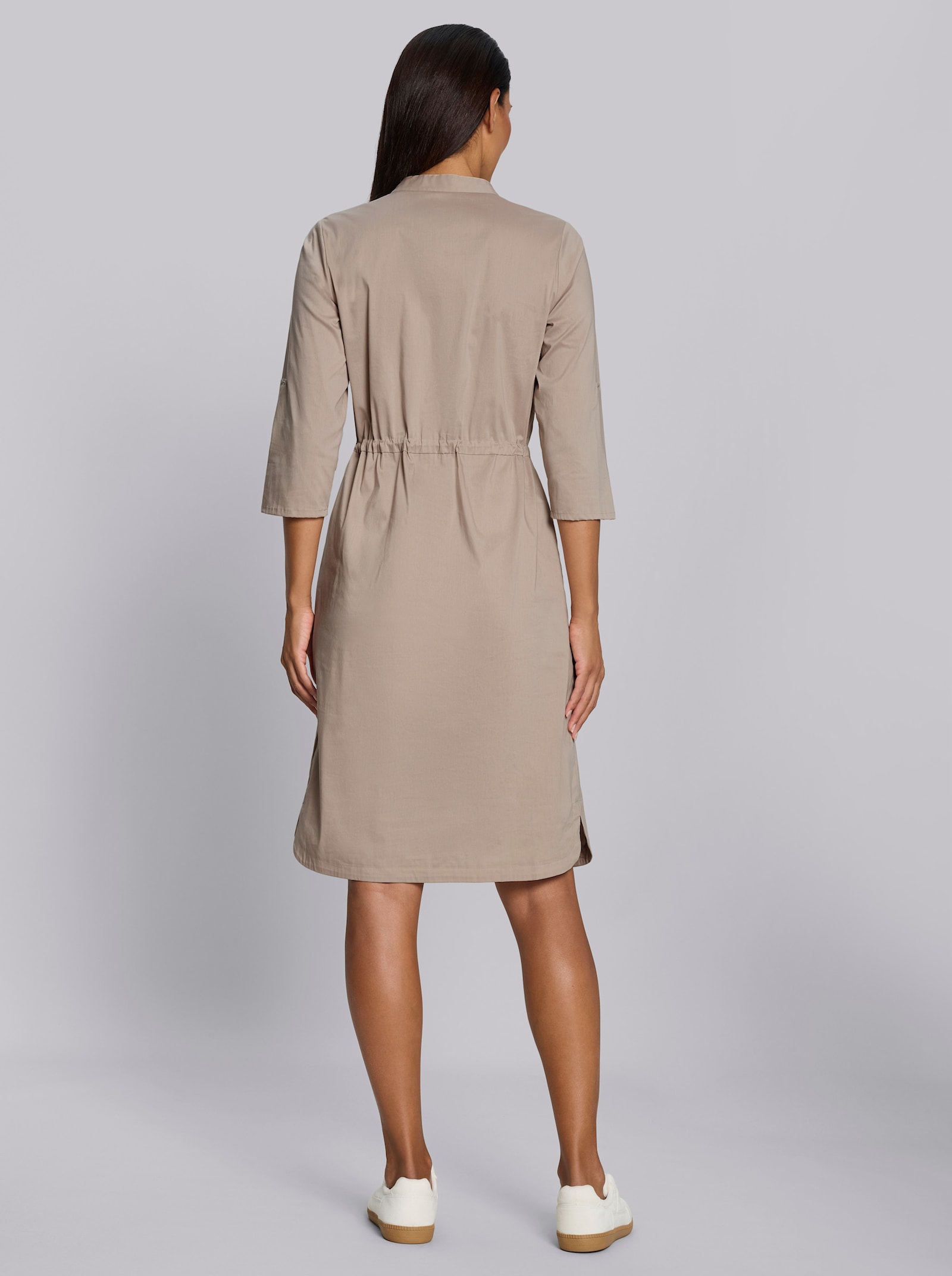 heine Webkleid mit Tunnelzug - sesam