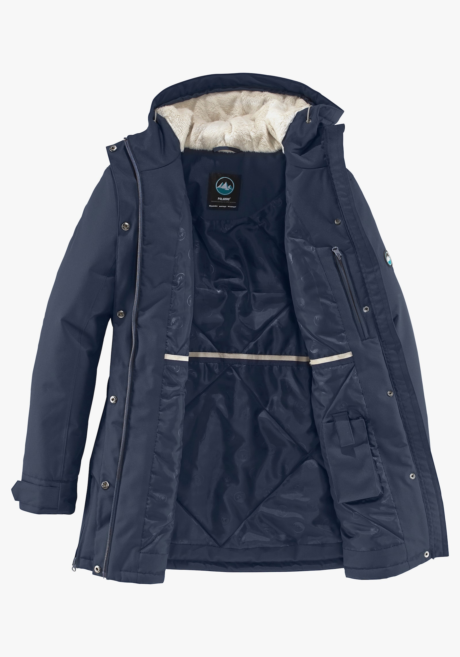 Polarino Funktionsjacke - marine