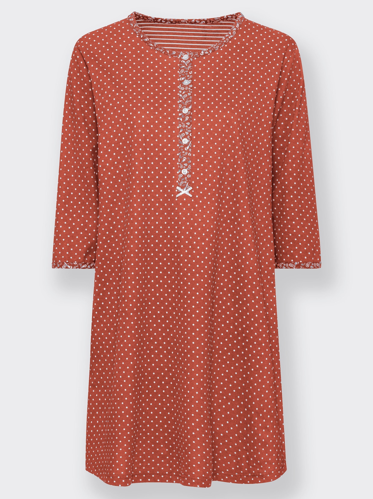 Marie Francoise Sleepshirt - terra-gepunktet