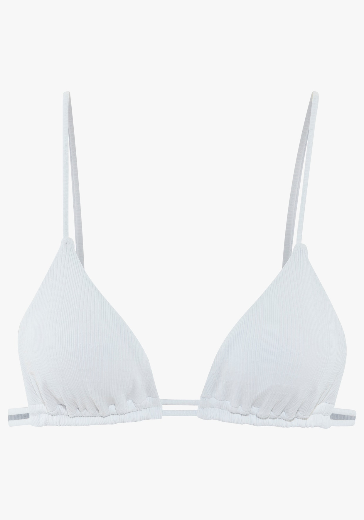 Triangelbikinitop - wit