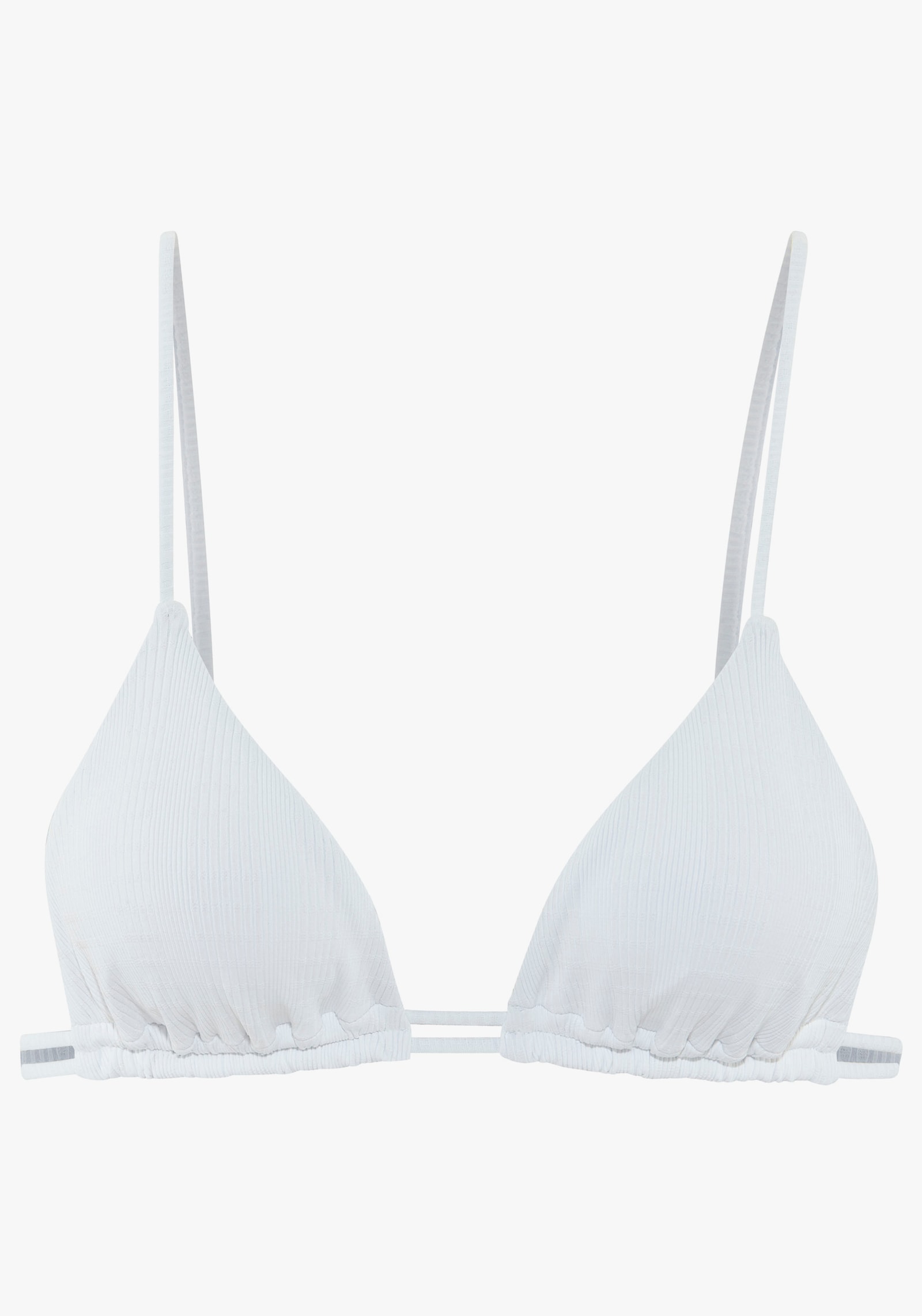 Copenhagen Studios Haut de bikini triangle - blanc