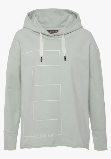 Elbsand Kapuzensweatshirt - hellgrün