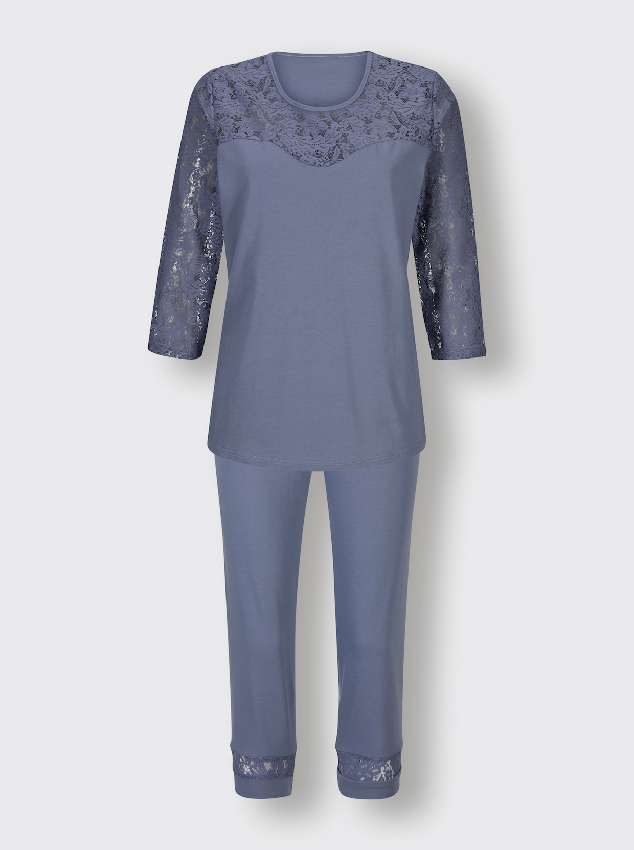 wäschepur Pyjama - duivenblauw