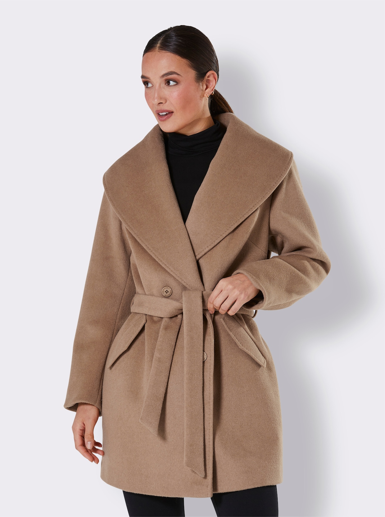 CREATION L PREMIUM Wollen jack - camel