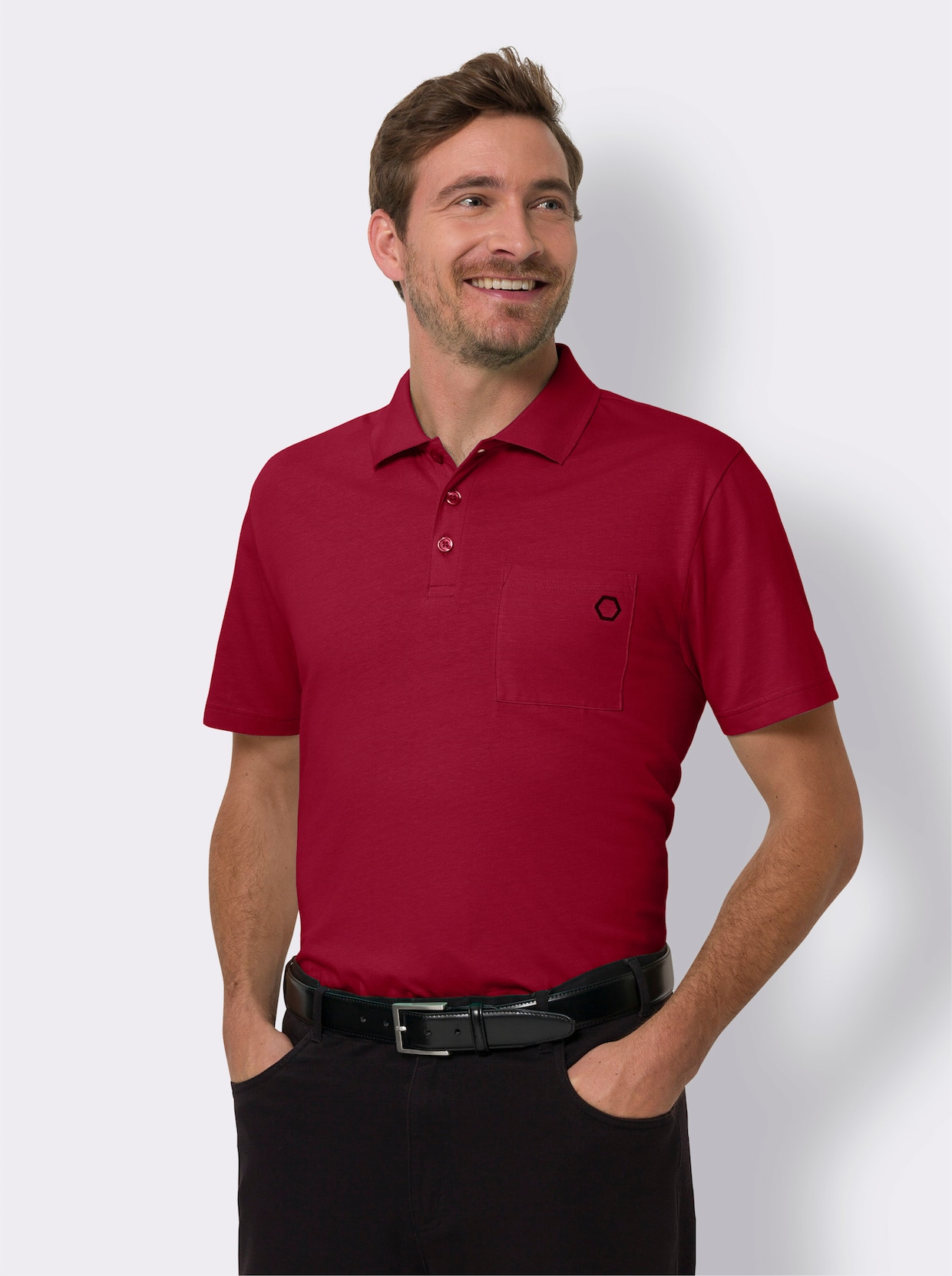 Poloshirt - kirsche