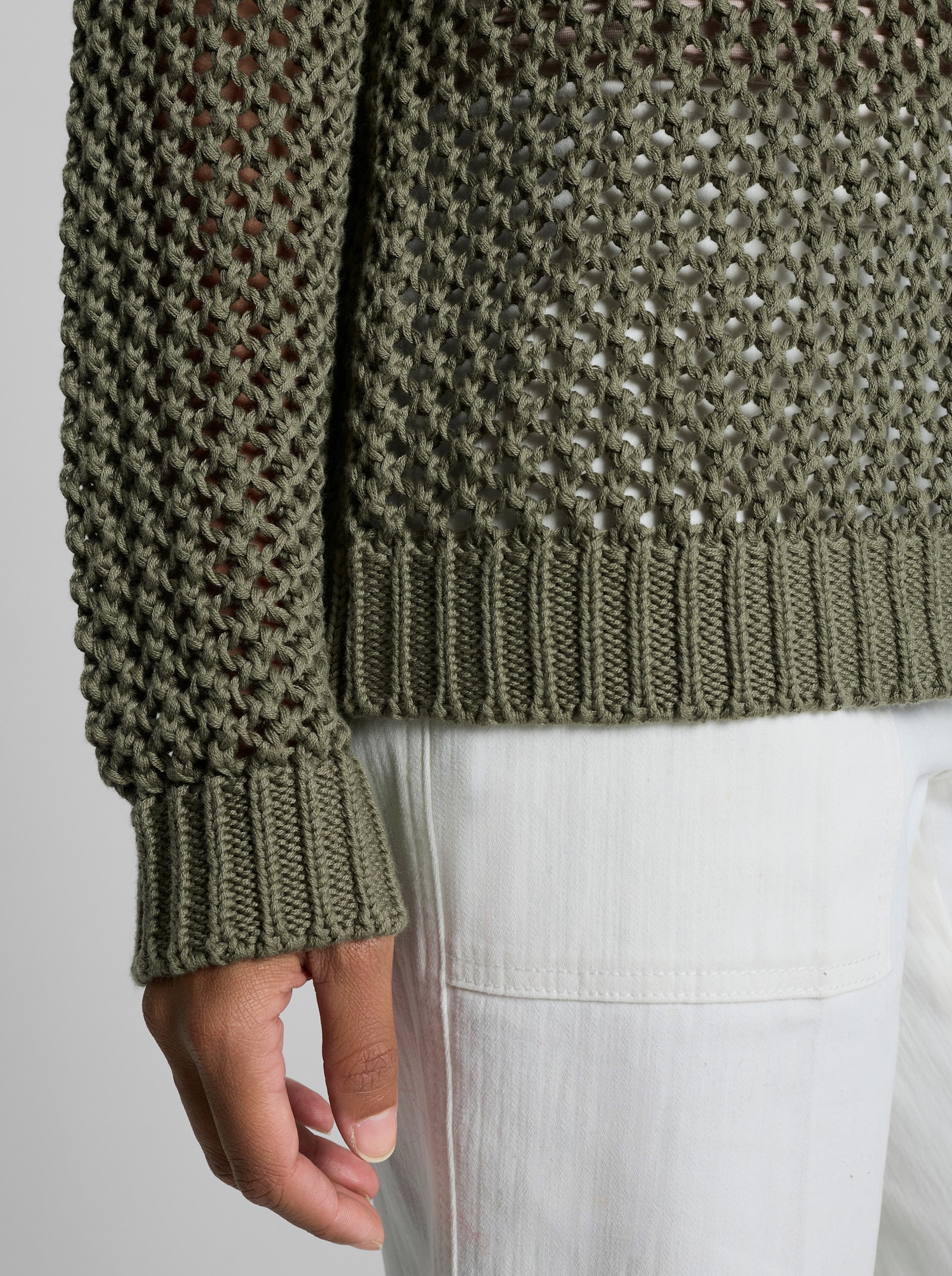 heine Pullover - khaki