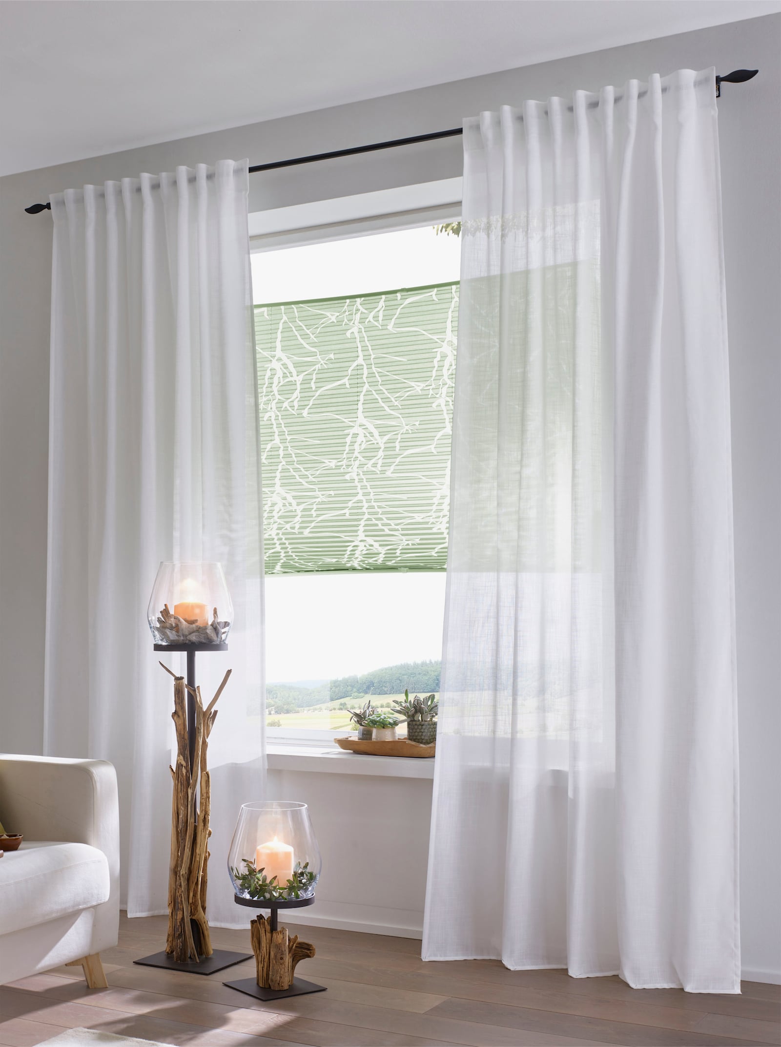 heine home Plissee-Jalousie - lindgrün