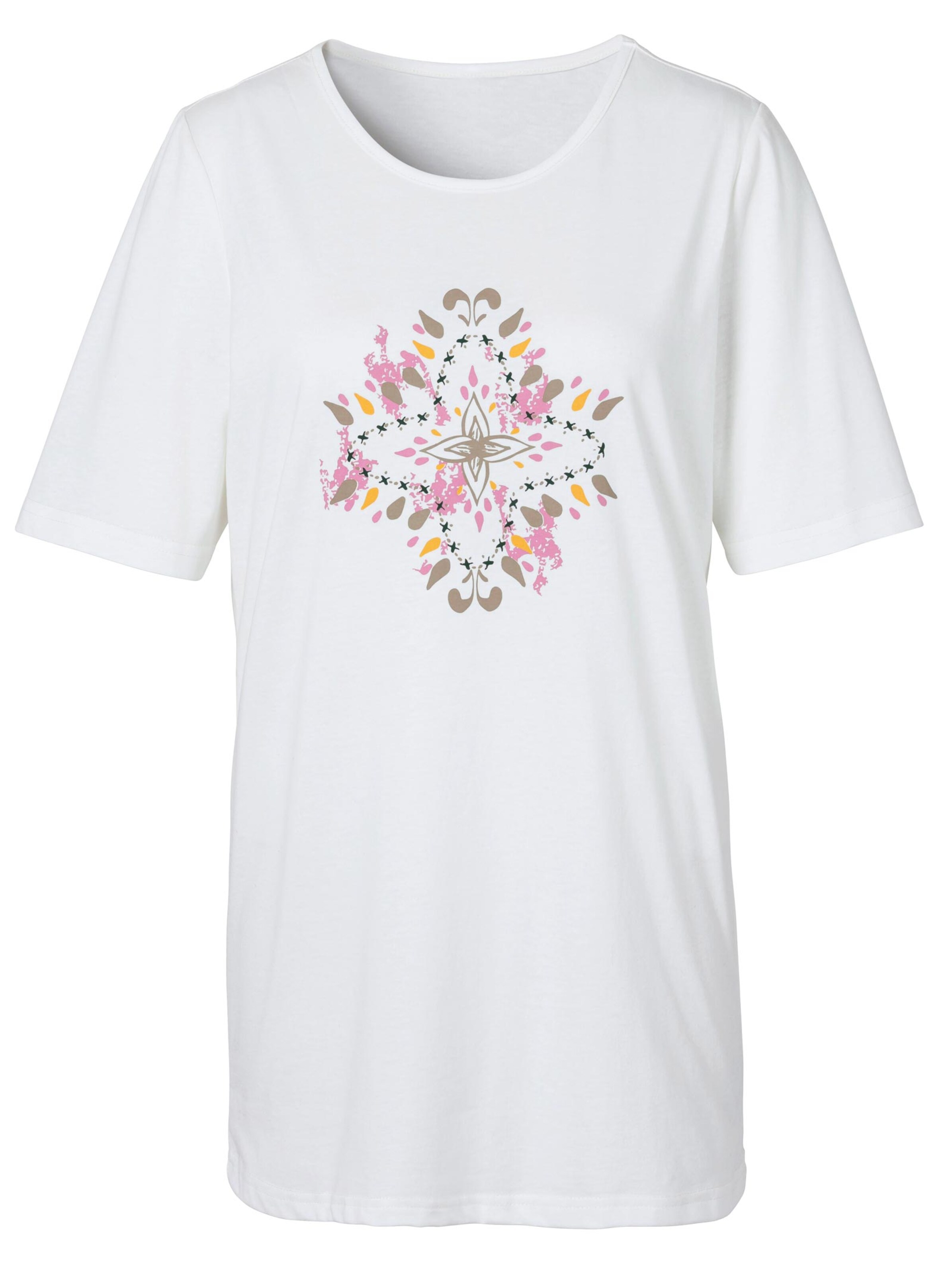 Longshirt - wollweiß