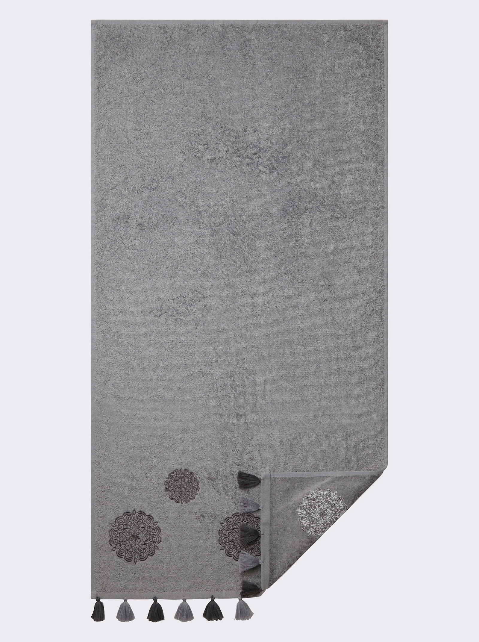wäschepur Handtuch - steingrau