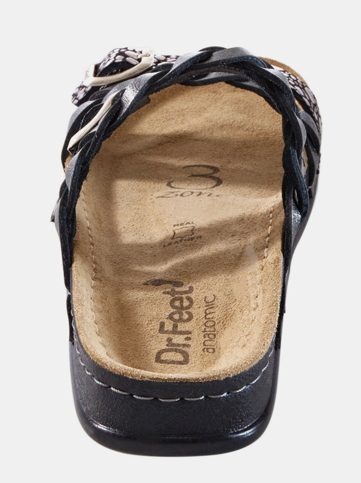 Dr. Feet Pantolette - anthrazit