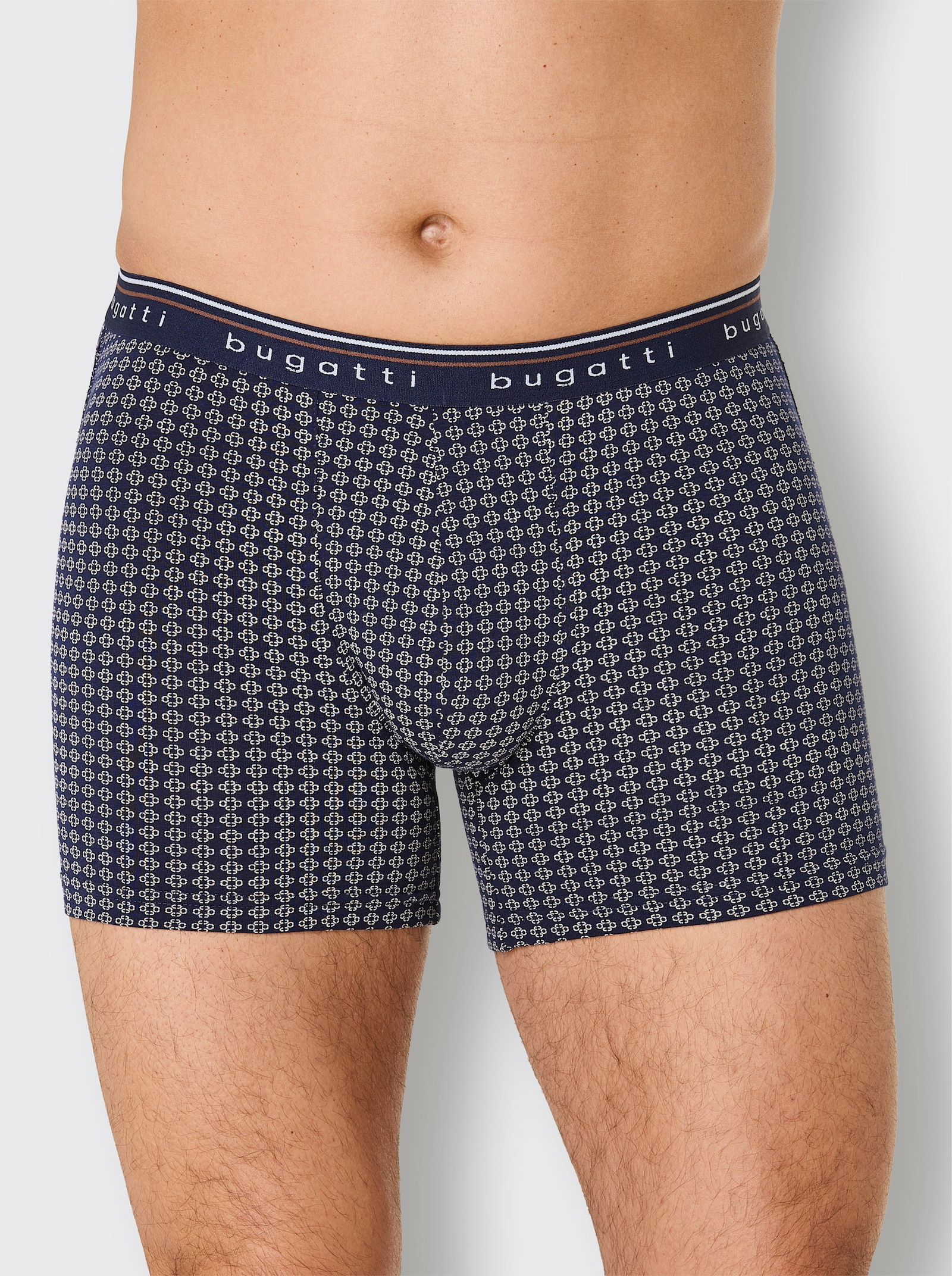 Broek - marine bedrukt + marine