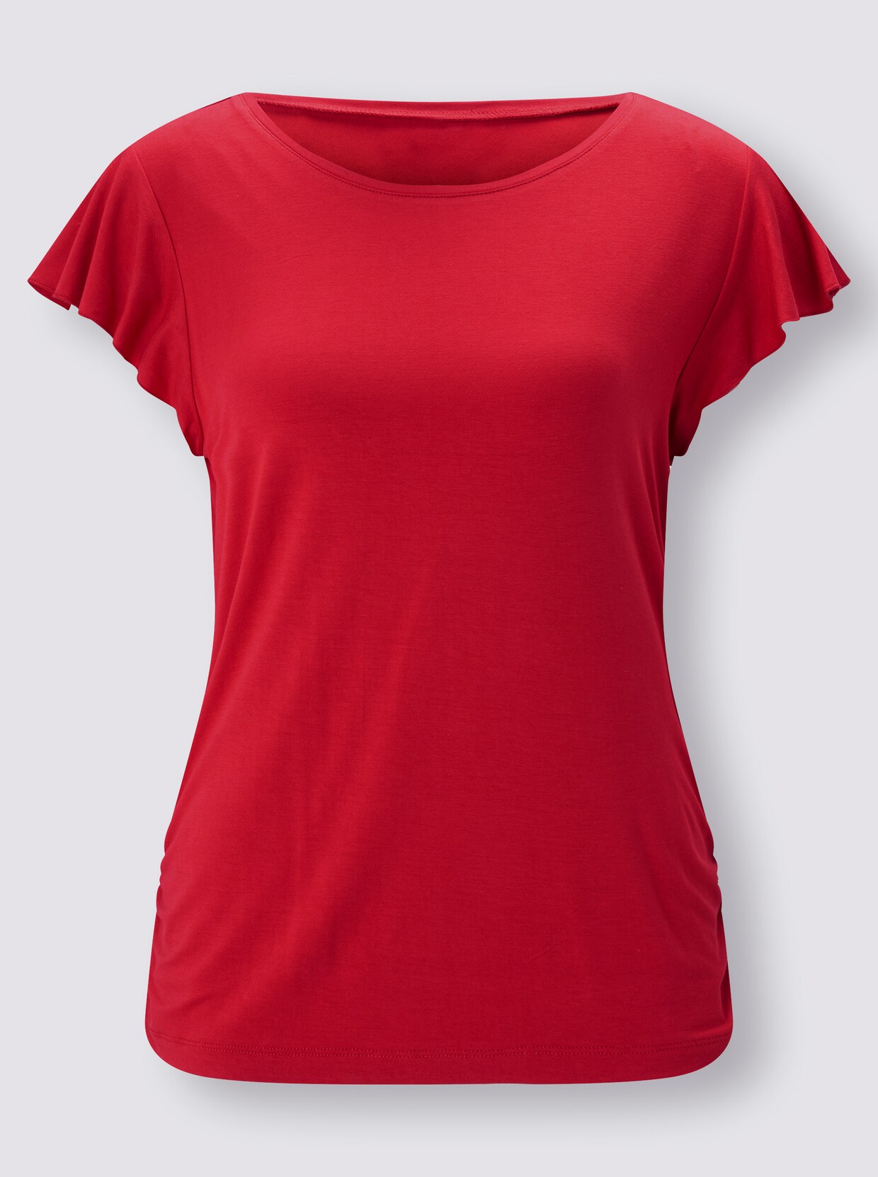Kurzarmshirt - rot