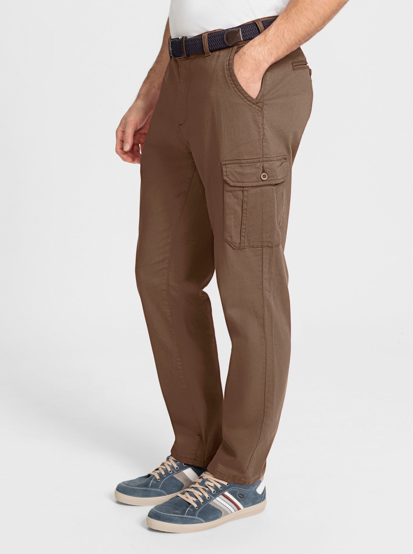 Catamaran Cargohose in Stretch-Qualität - braun