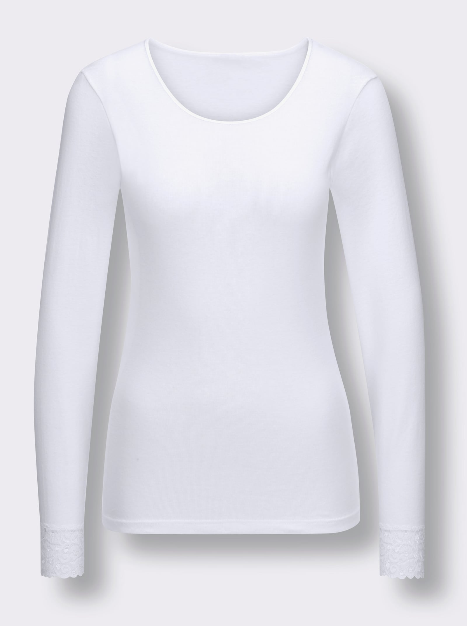 wäschepur Shirt - weiß