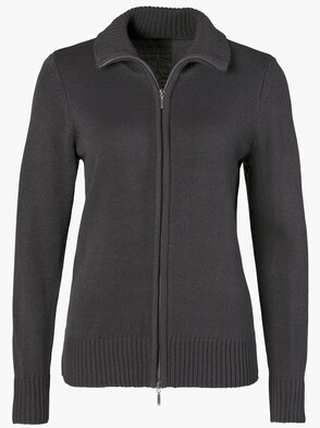 Strickjacke - anthrazit