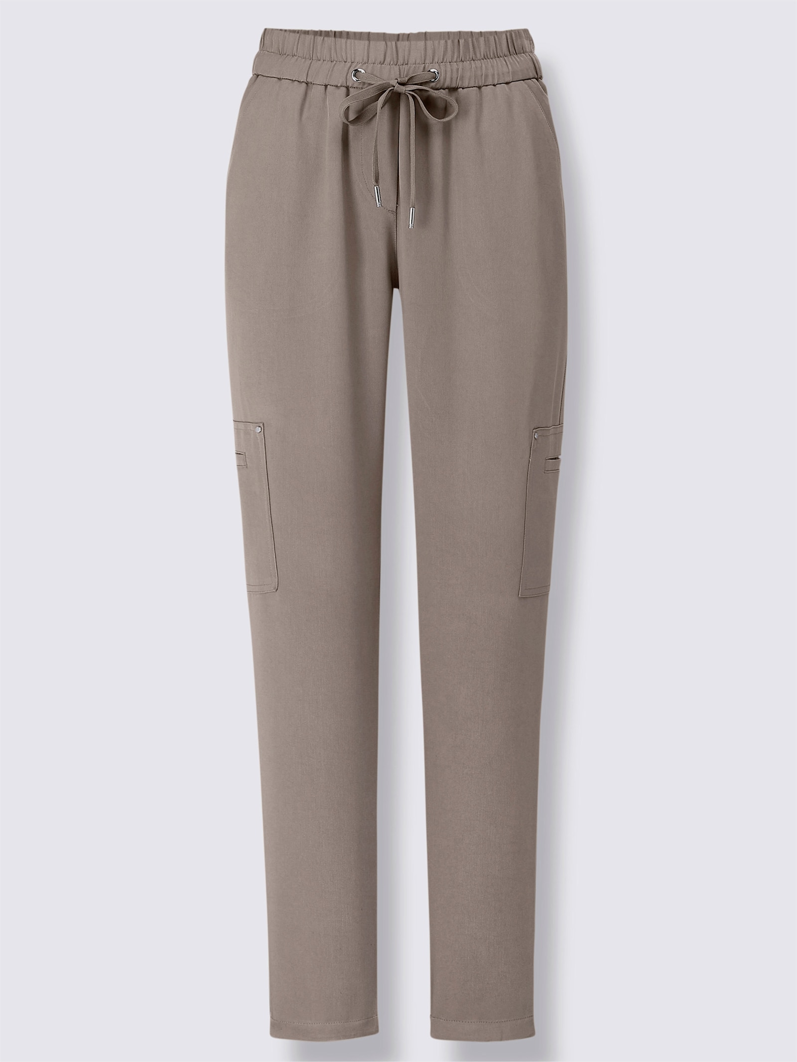 Jogg Pants aus Lyocell (TENCEL) - taupe