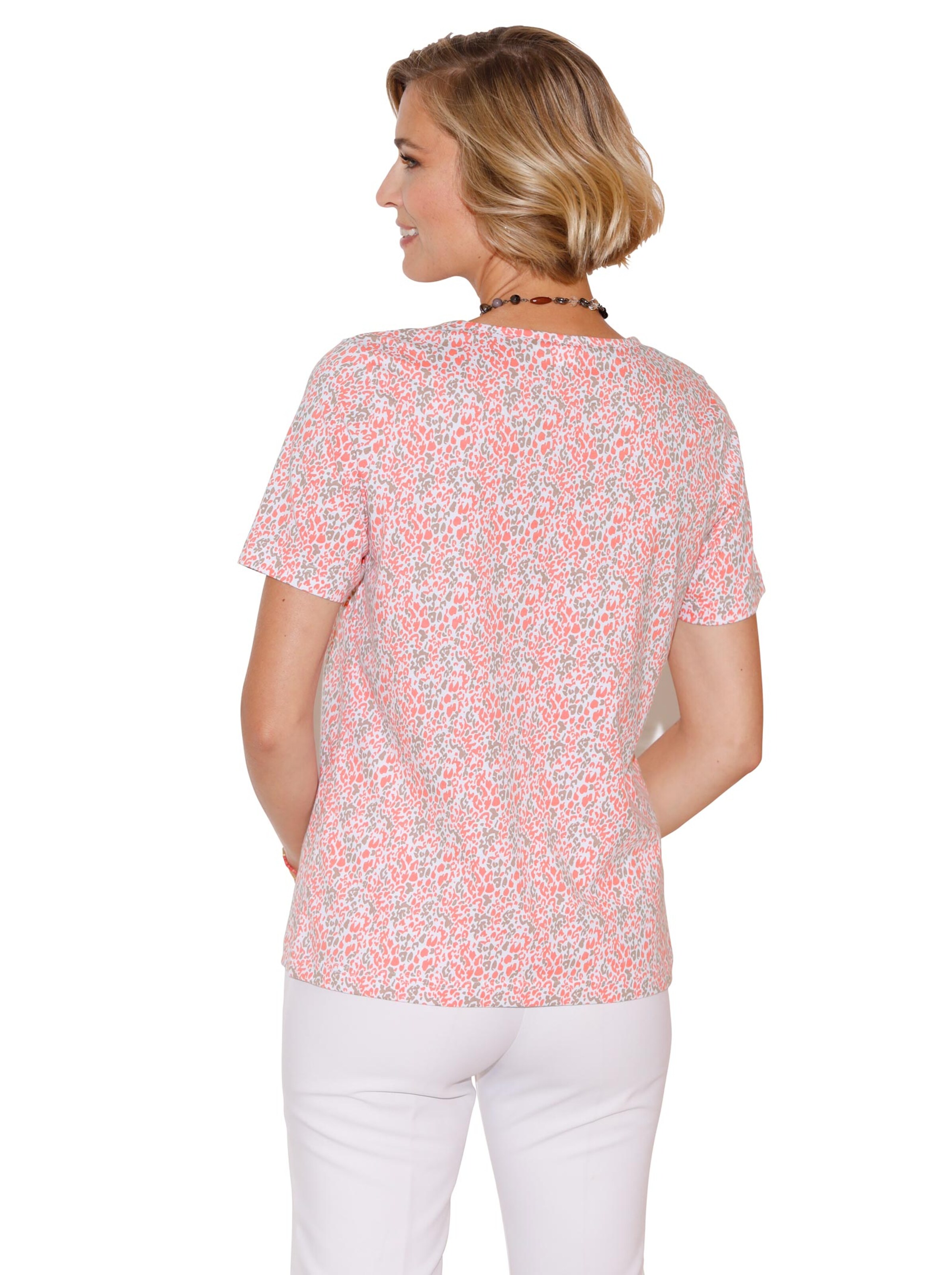 Shirt - koralle-gemustert