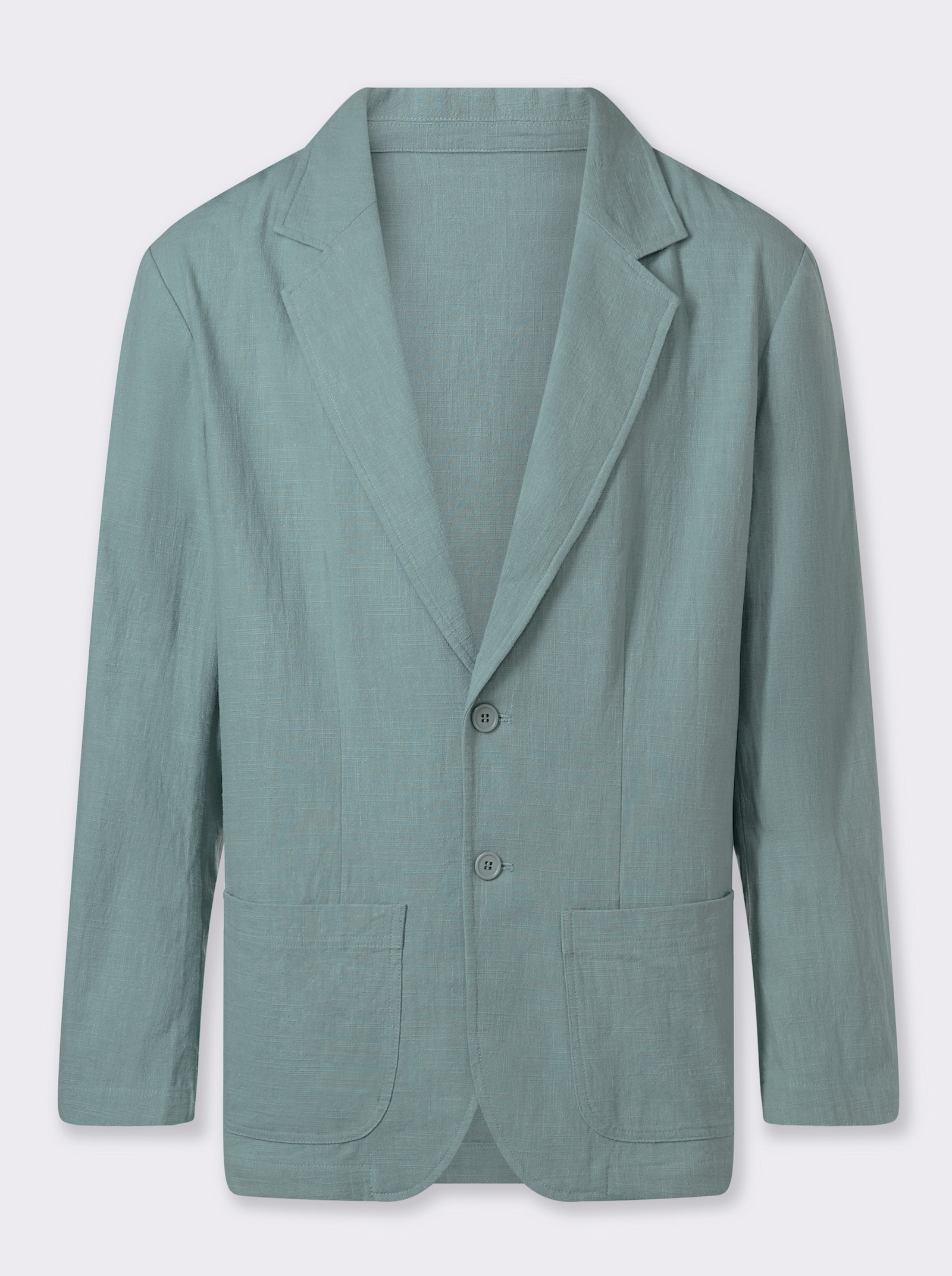 Marco Donati Sakko im Baumwoll-Leinen-Mix - jade