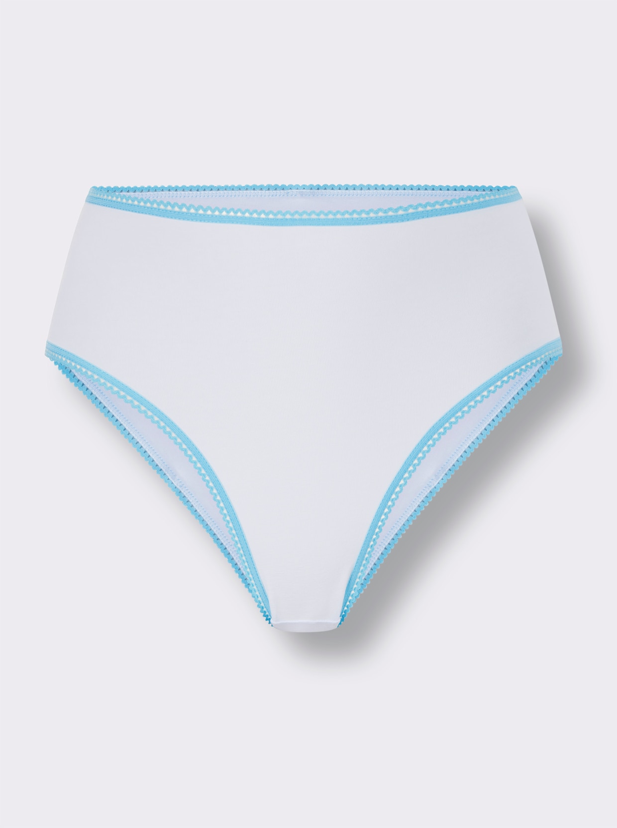 Jazzpants - wit/aquamarine
