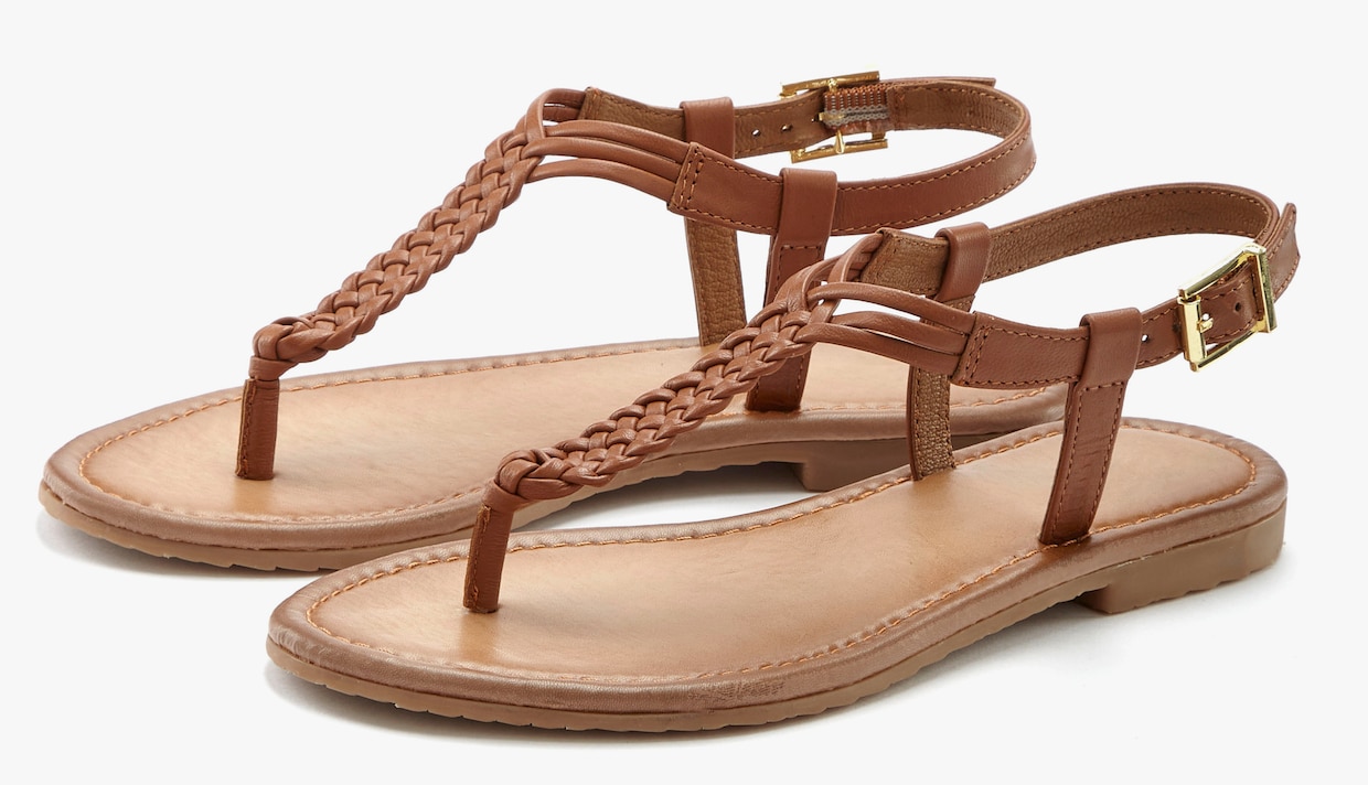 Vivance Teenslipper - cognac