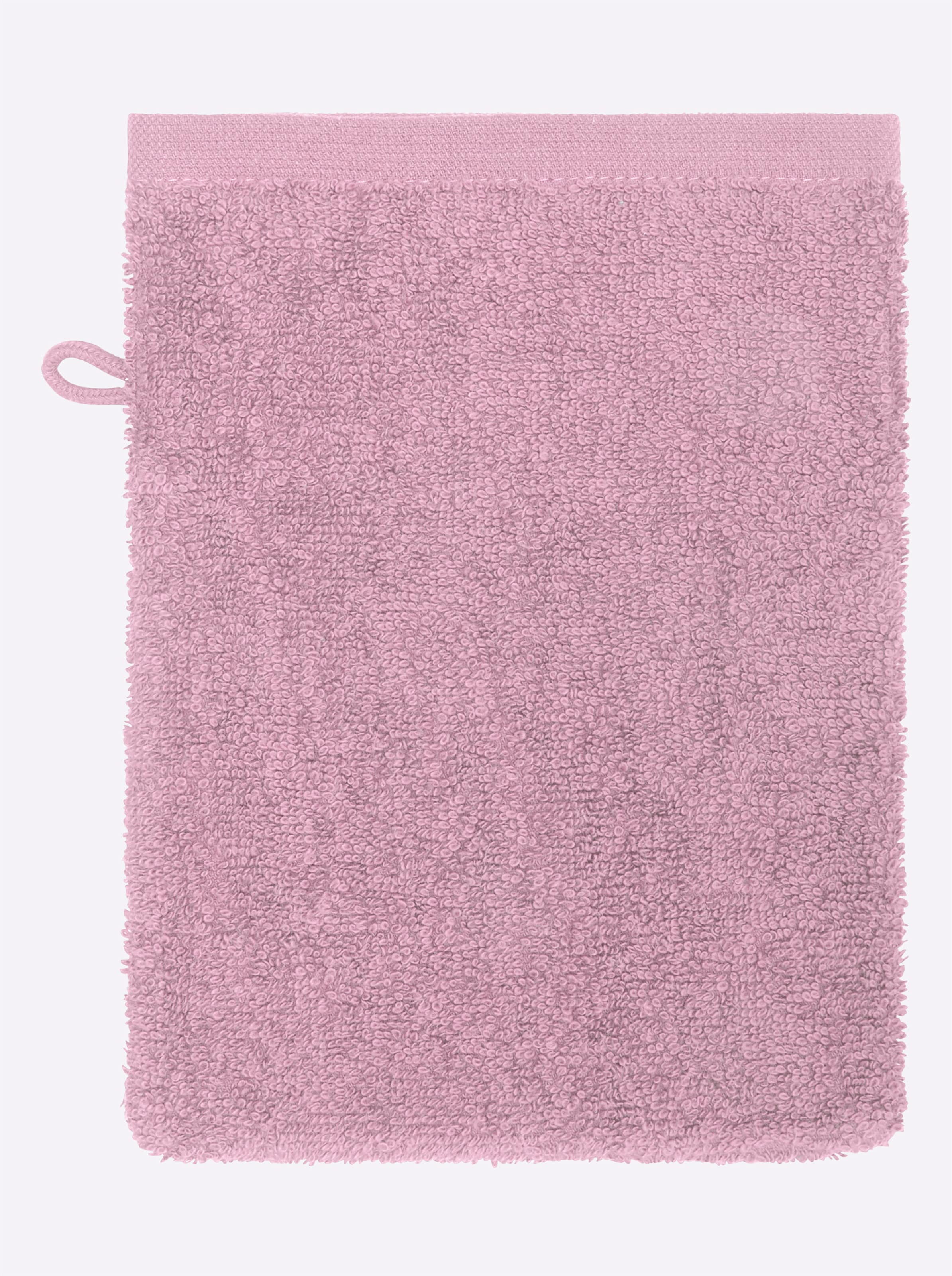 Hand Gewebte günstig Kaufen-Handtuch in rosé von wäschepur. Handtuch in rosé von wäschepur <![CDATA[Dieses Handtuch-Programm wirkt durch die eingewebten Streifen besonders edel! Flauschiger Walkfrottier in unserer Luxus-Qualität. Unterstützt die Initiative Cott