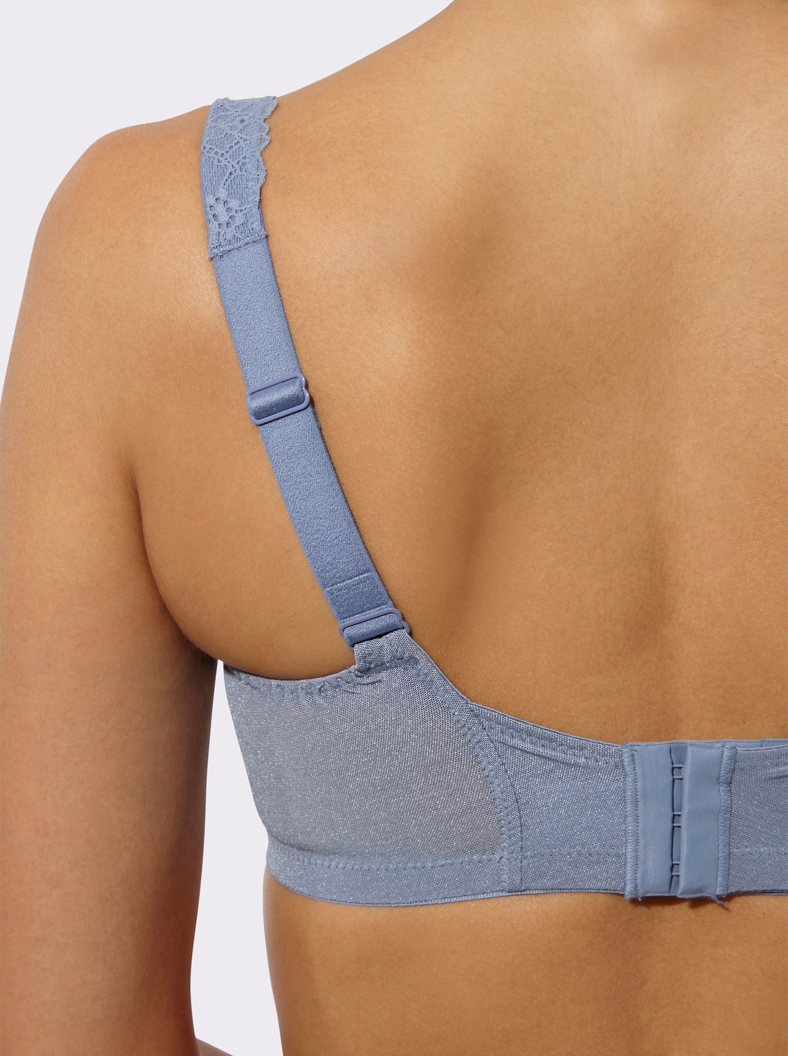 Anita BH ohne Bügel mit anatomisch geformtem Unterbrustband - taubenblau