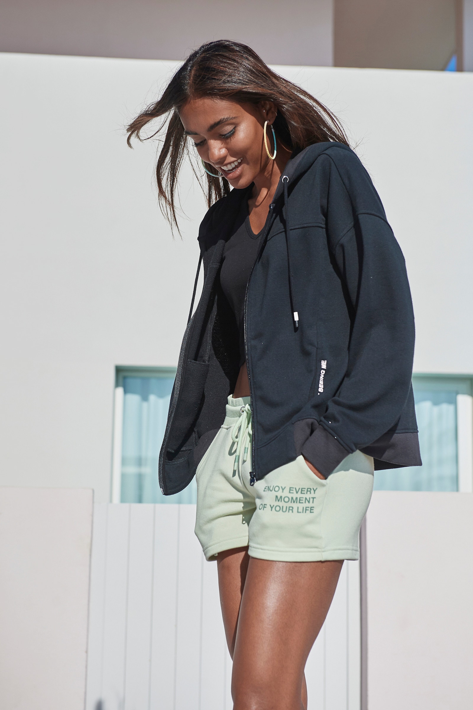 Buffalo Sweatshorts - jade