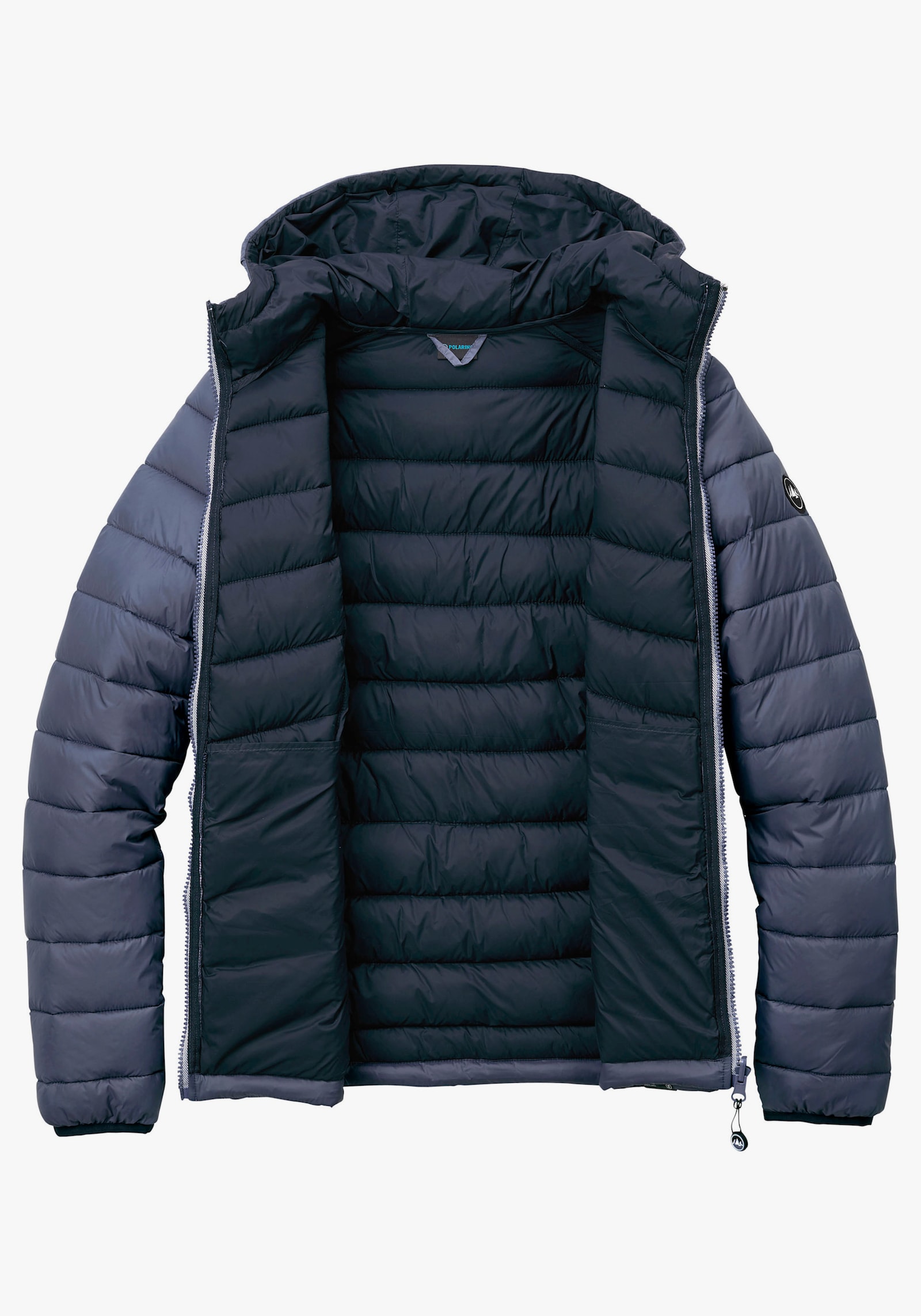 Polarino Steppjacke - rauchblau