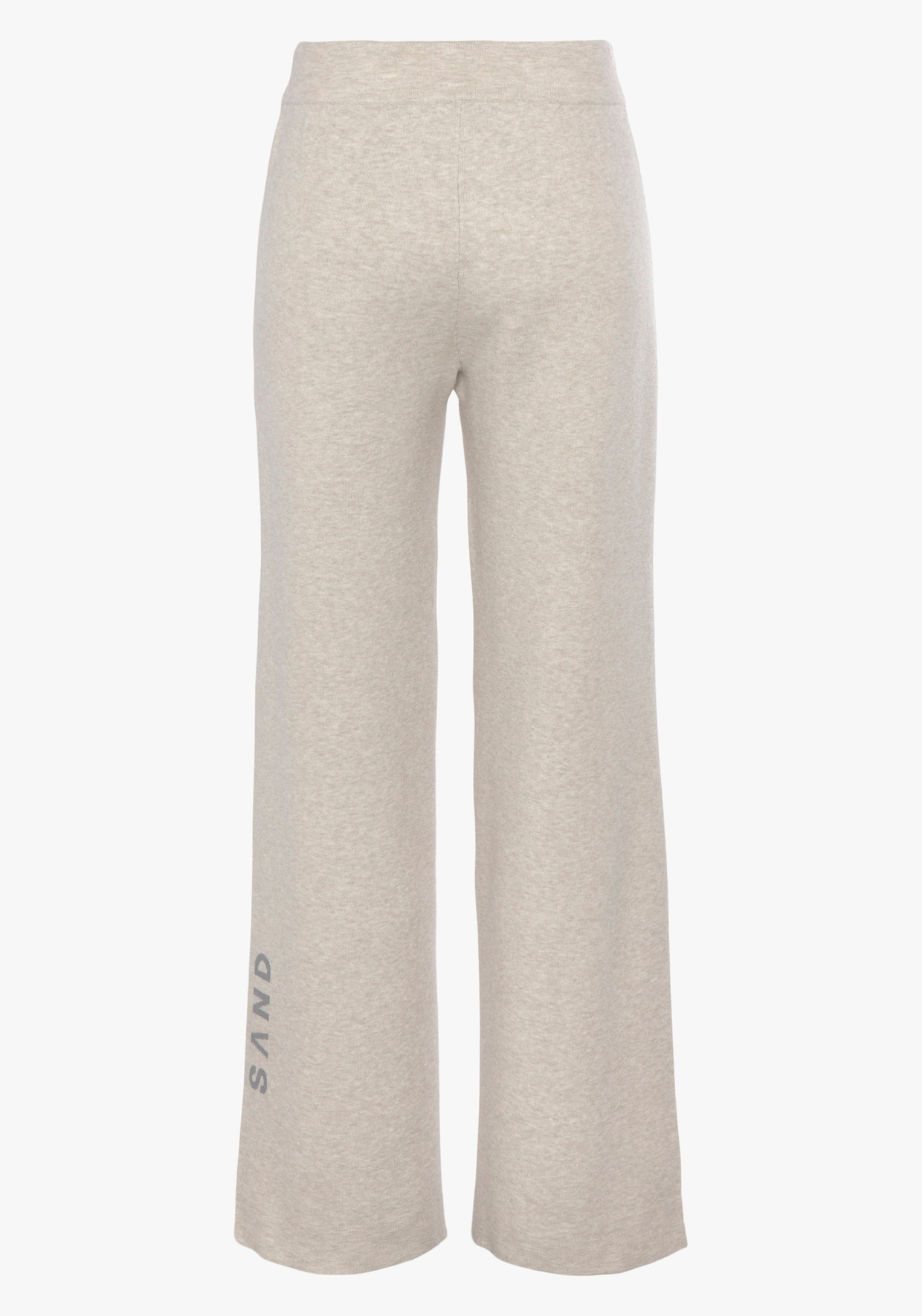 Elbsand Pantalon en tricot - gris clair