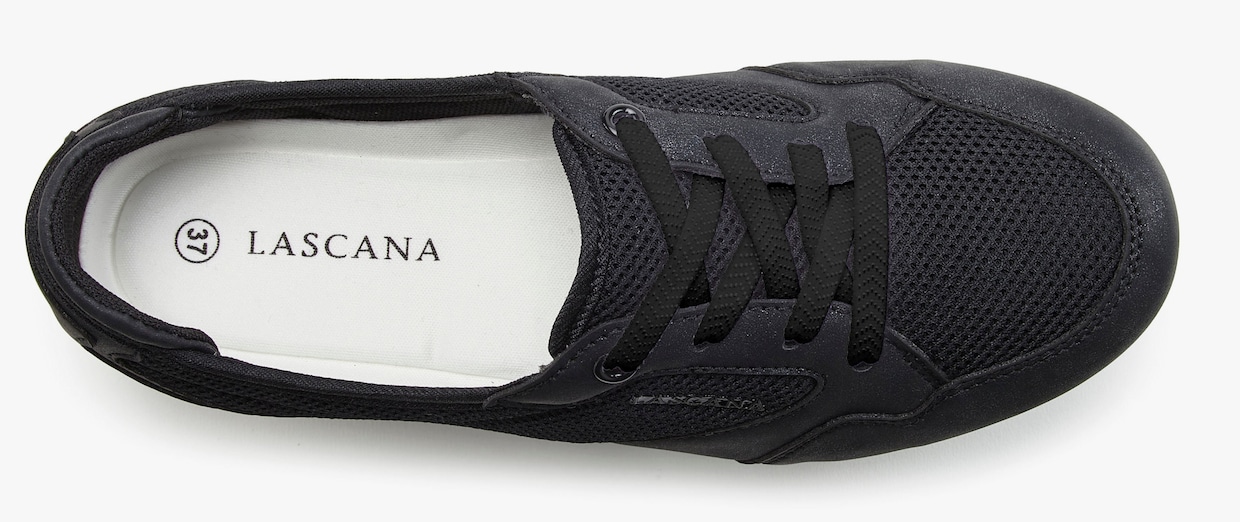 LASCANA Sneaker - zwart