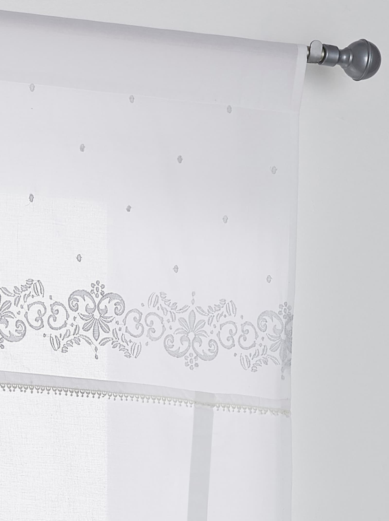 heine home Bändchenrollo - offwhite