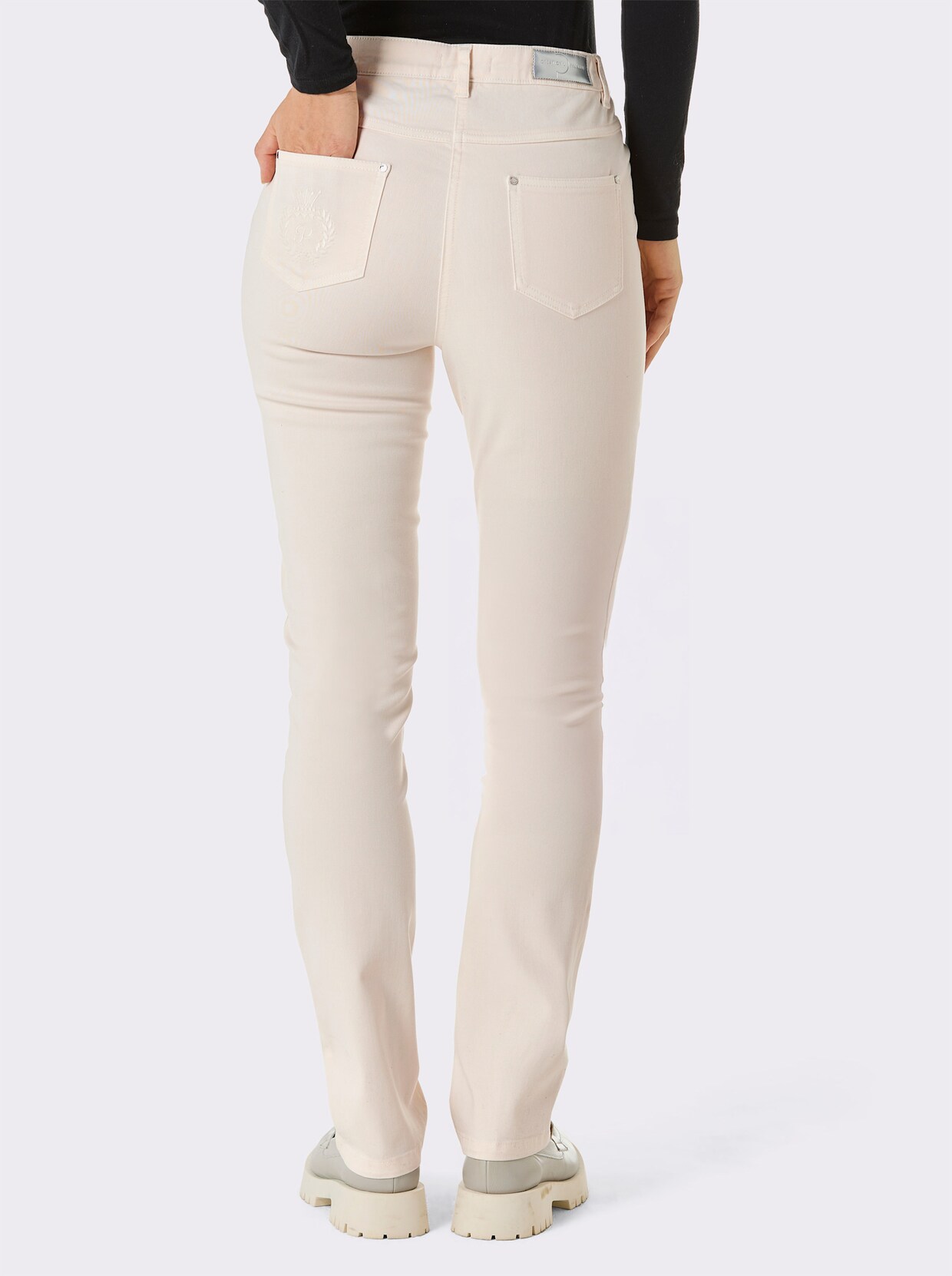CREATION L PREMIUM 5-Pocket-Jeans - champagner