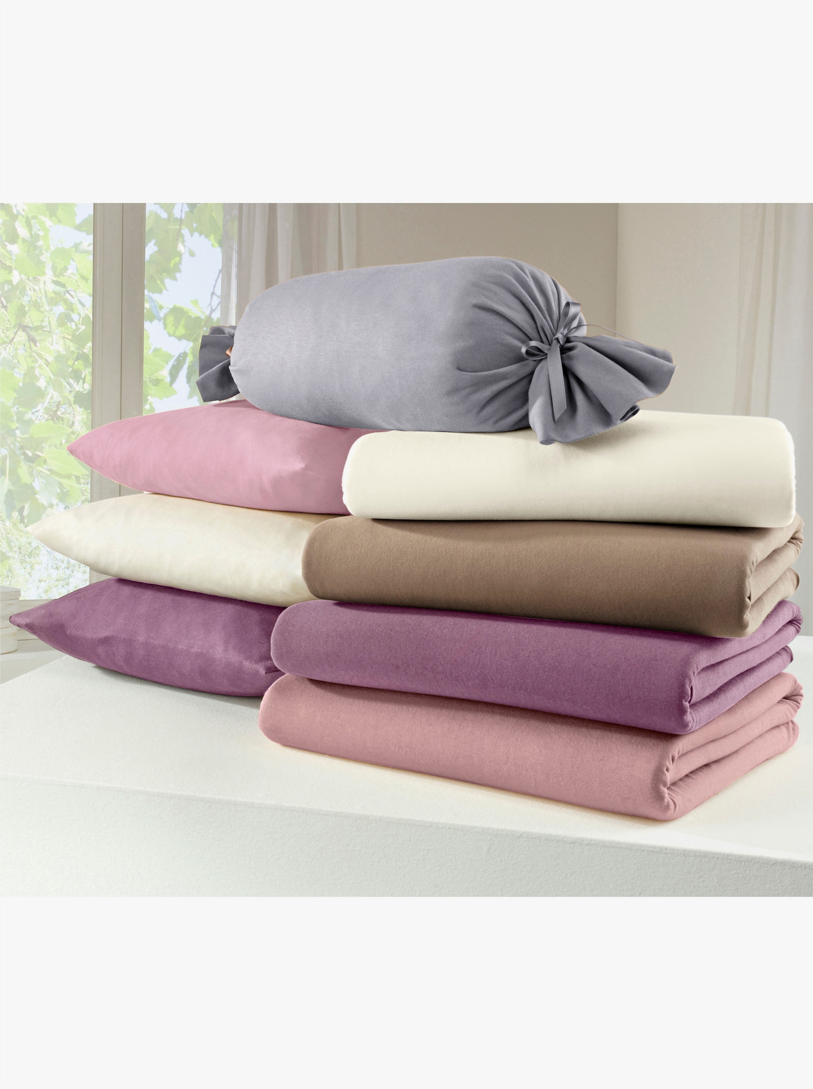 Estella Kissenbezüge - hellgrau