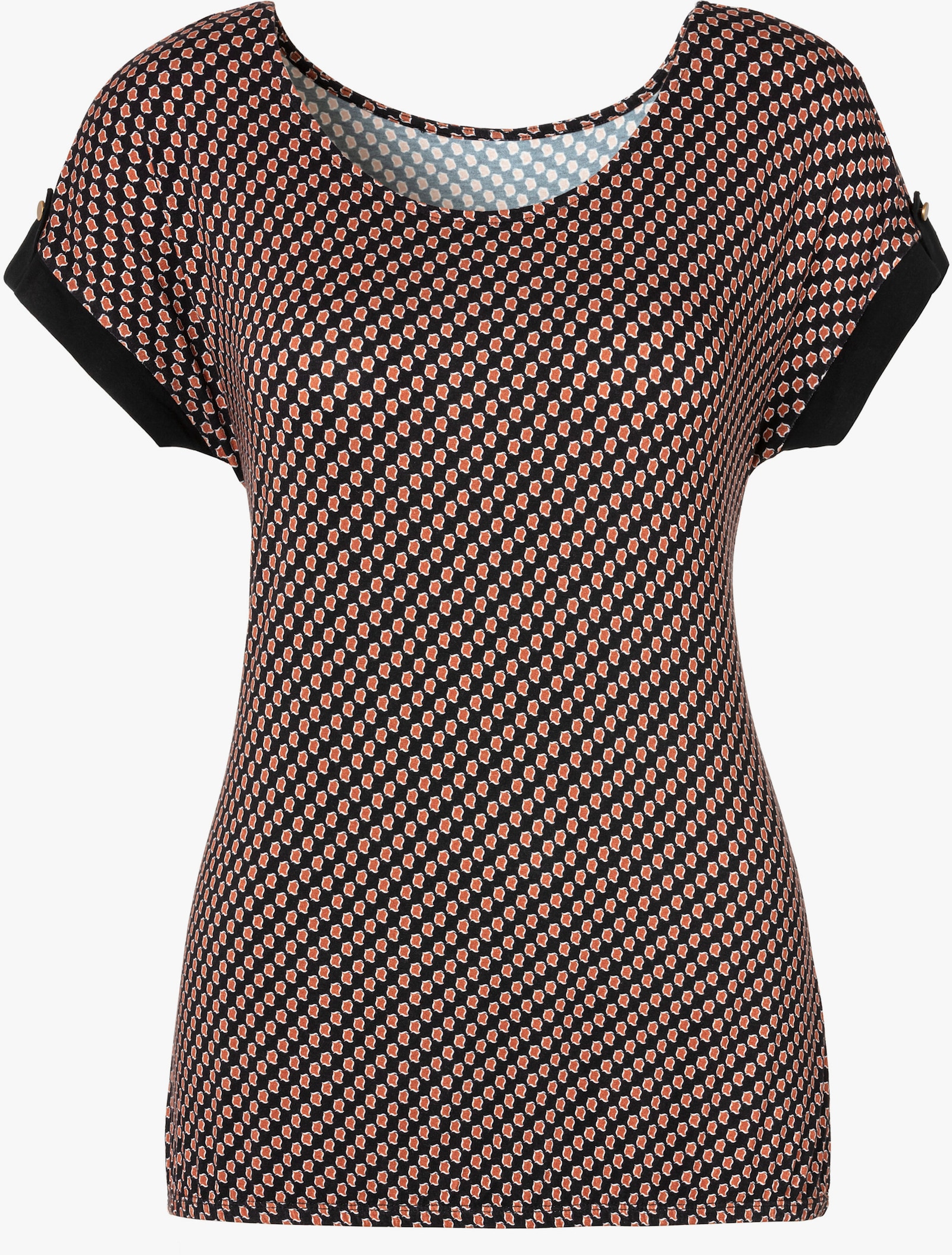 Vivance Kurzarmshirt - schwarz