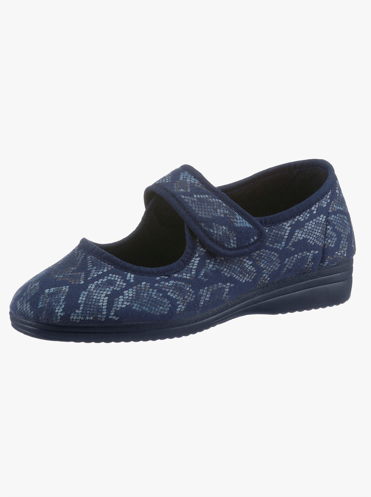 Domácí obuv - námořnická modrá