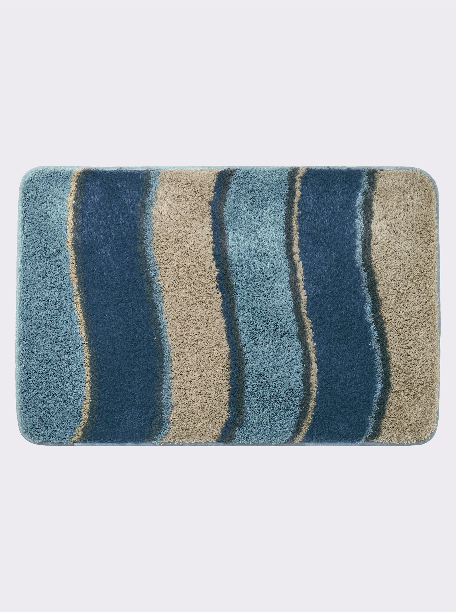 Hagemann Koupelnová předložka - limetkovo-mátová-mátová-vzor