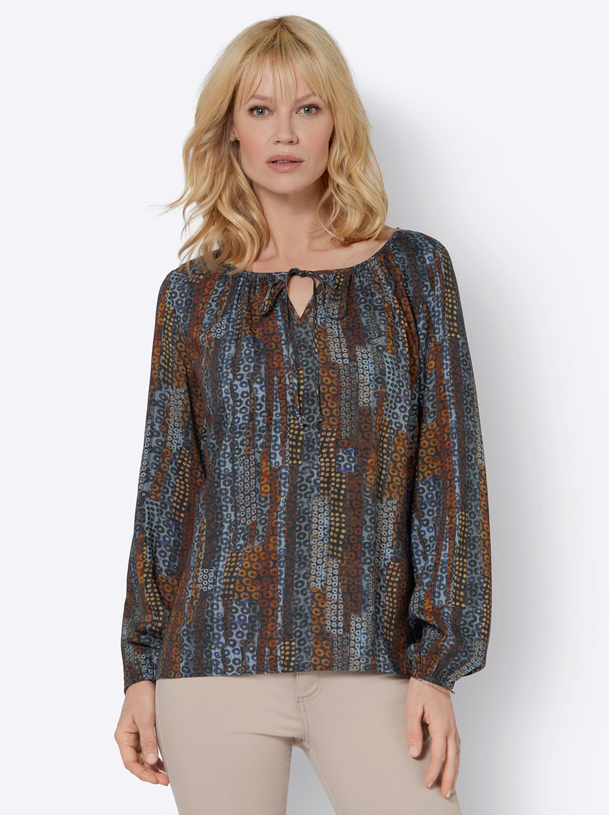 Blouse met lange mouwen