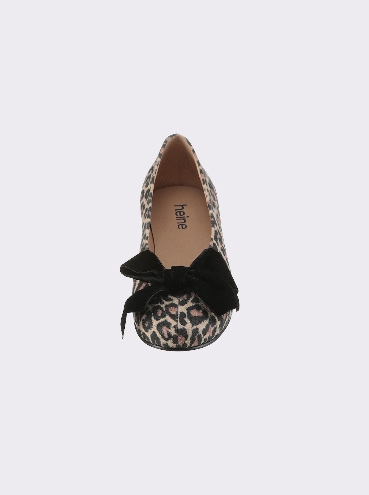 heine ballerina - beige/zwart