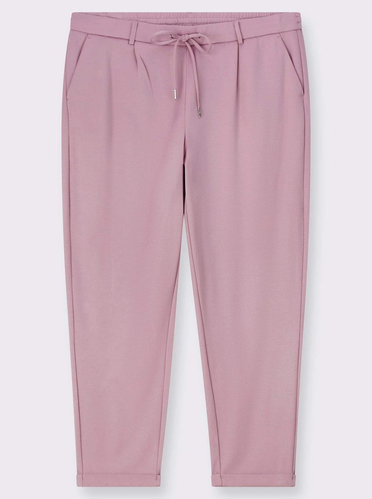 Jogg Pants in Interlock-Qualität - mauve