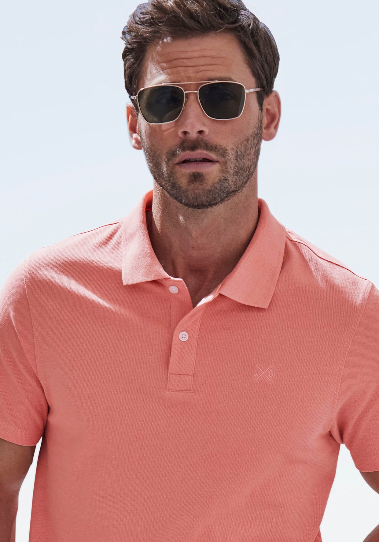 Poloshirt - apricot