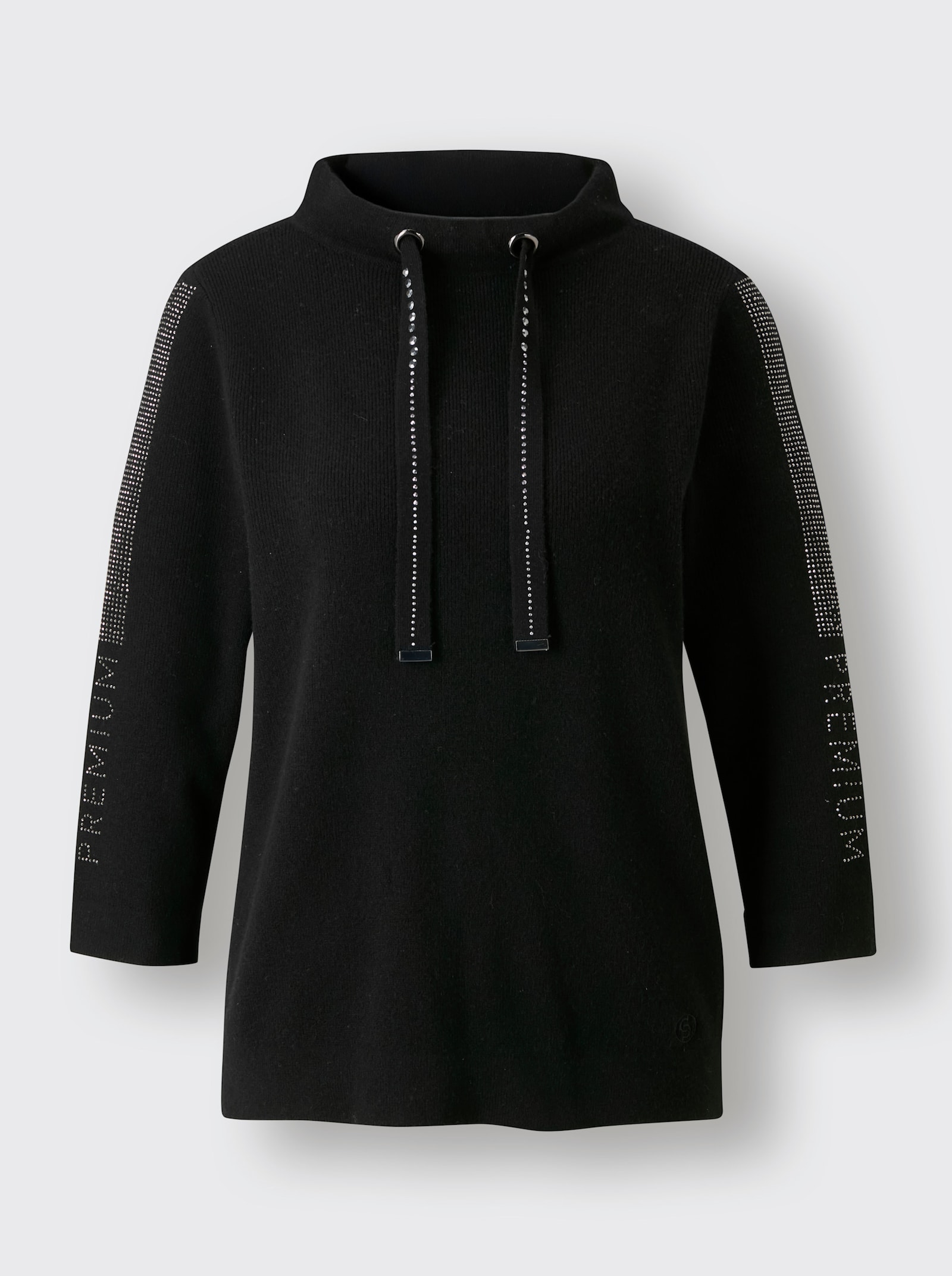 CREATION L PREMIUM Wollpullover - schwarz