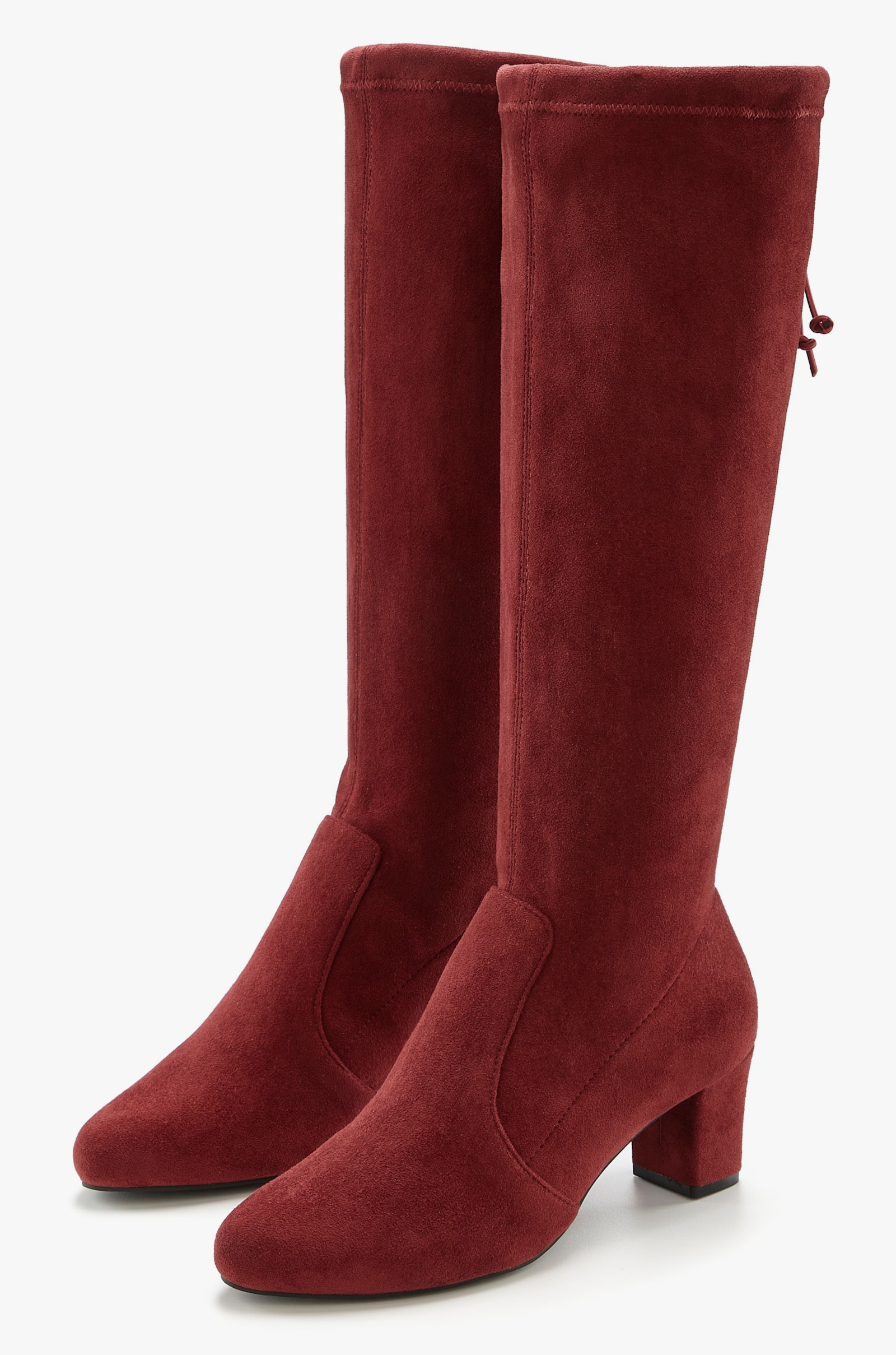 LASCANA Schlupfstiefel - bordeaux