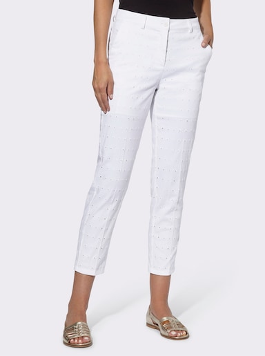 heine Pantalon - blanc