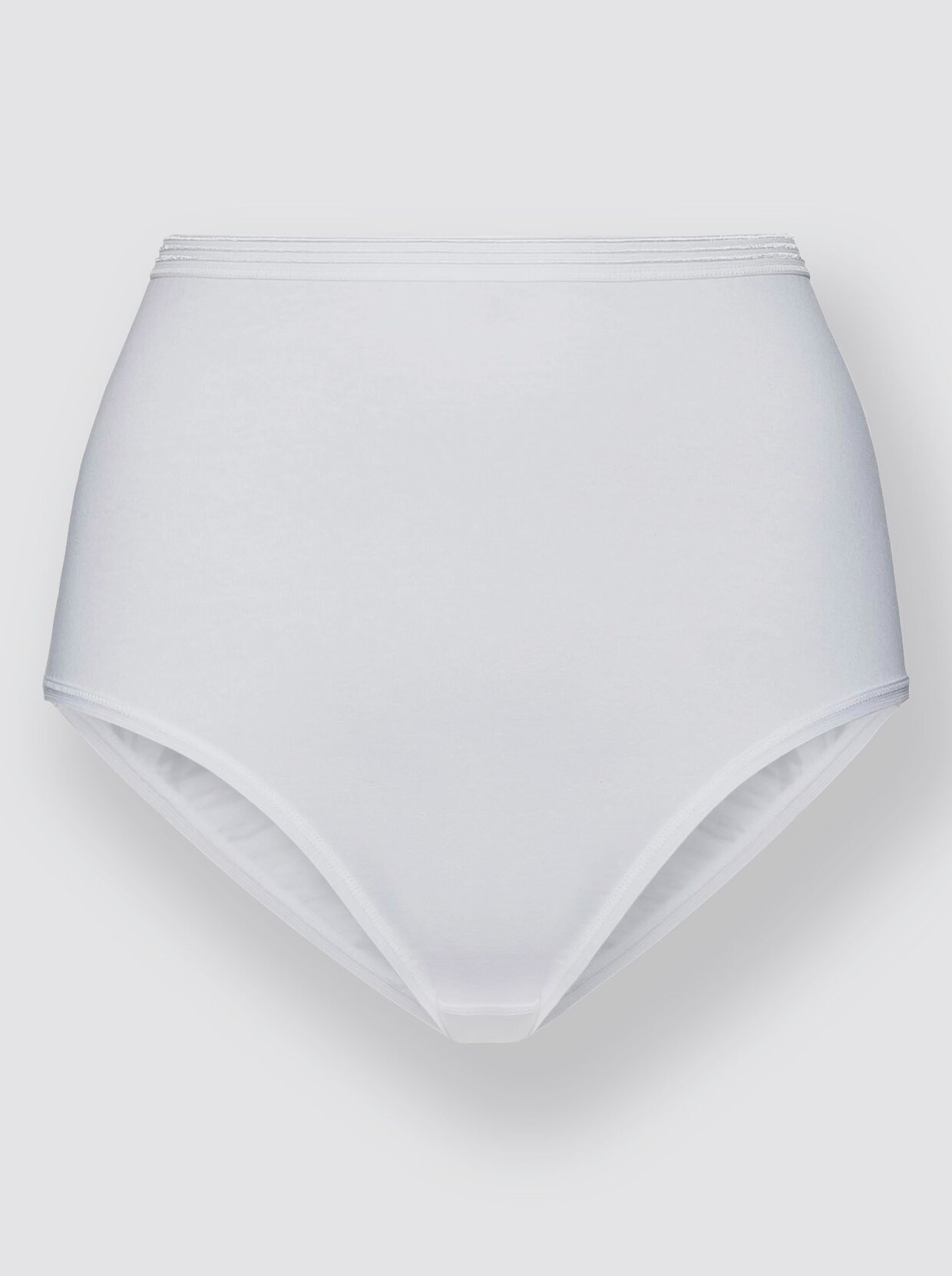 wäschepur Slip - 2x blanc, 2x marine, 2x marine à rayures