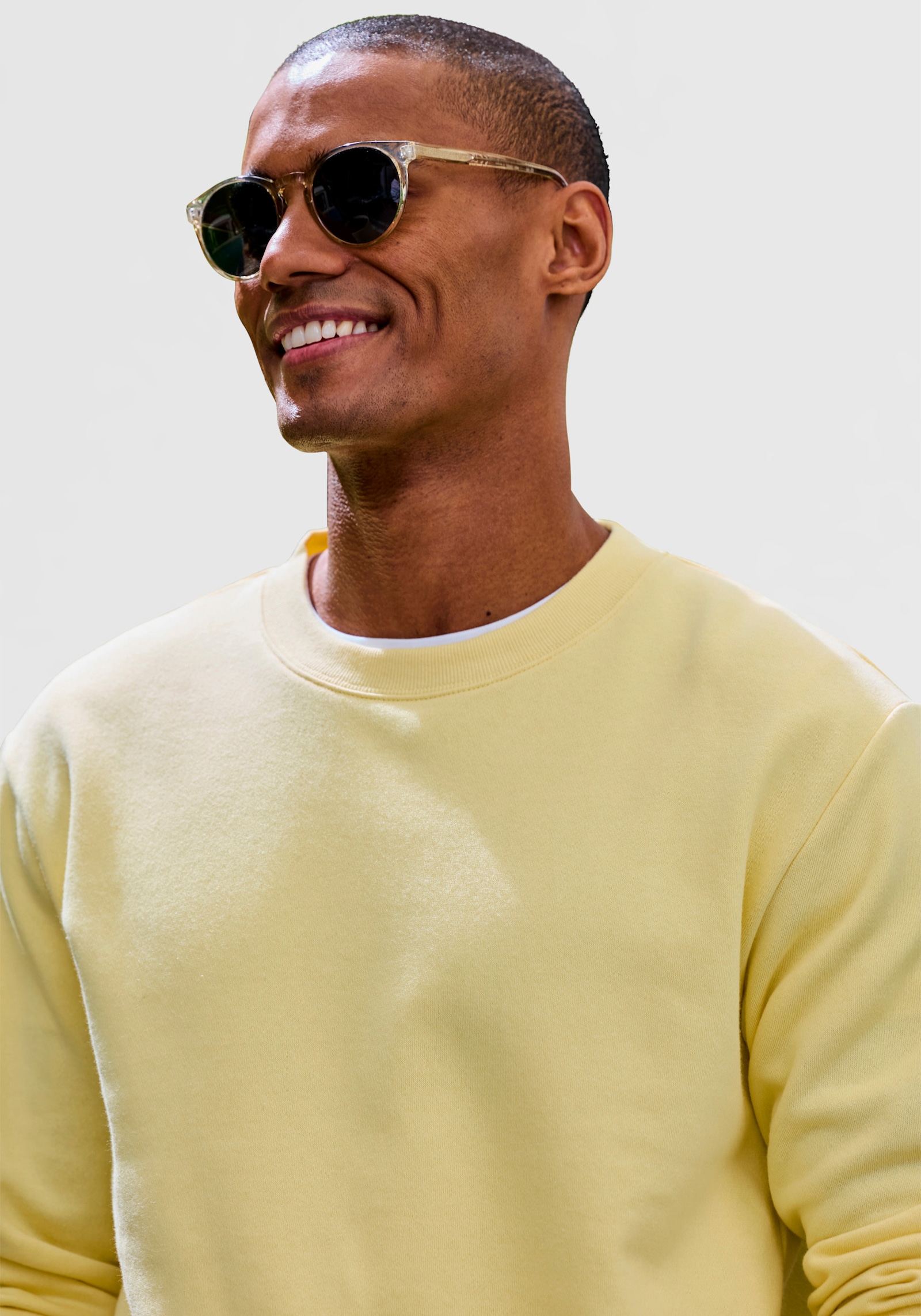 John Devin Sweatshirt - gelb