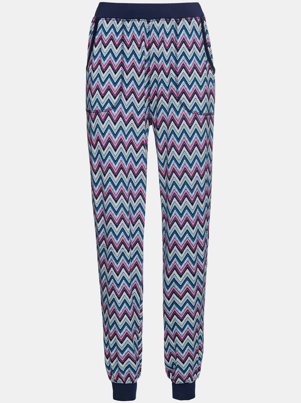 wäschepur Pyjama - marine à motifs